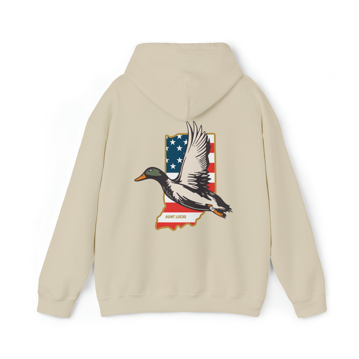 Indiana - USA Waterfowl Hoodie (back)