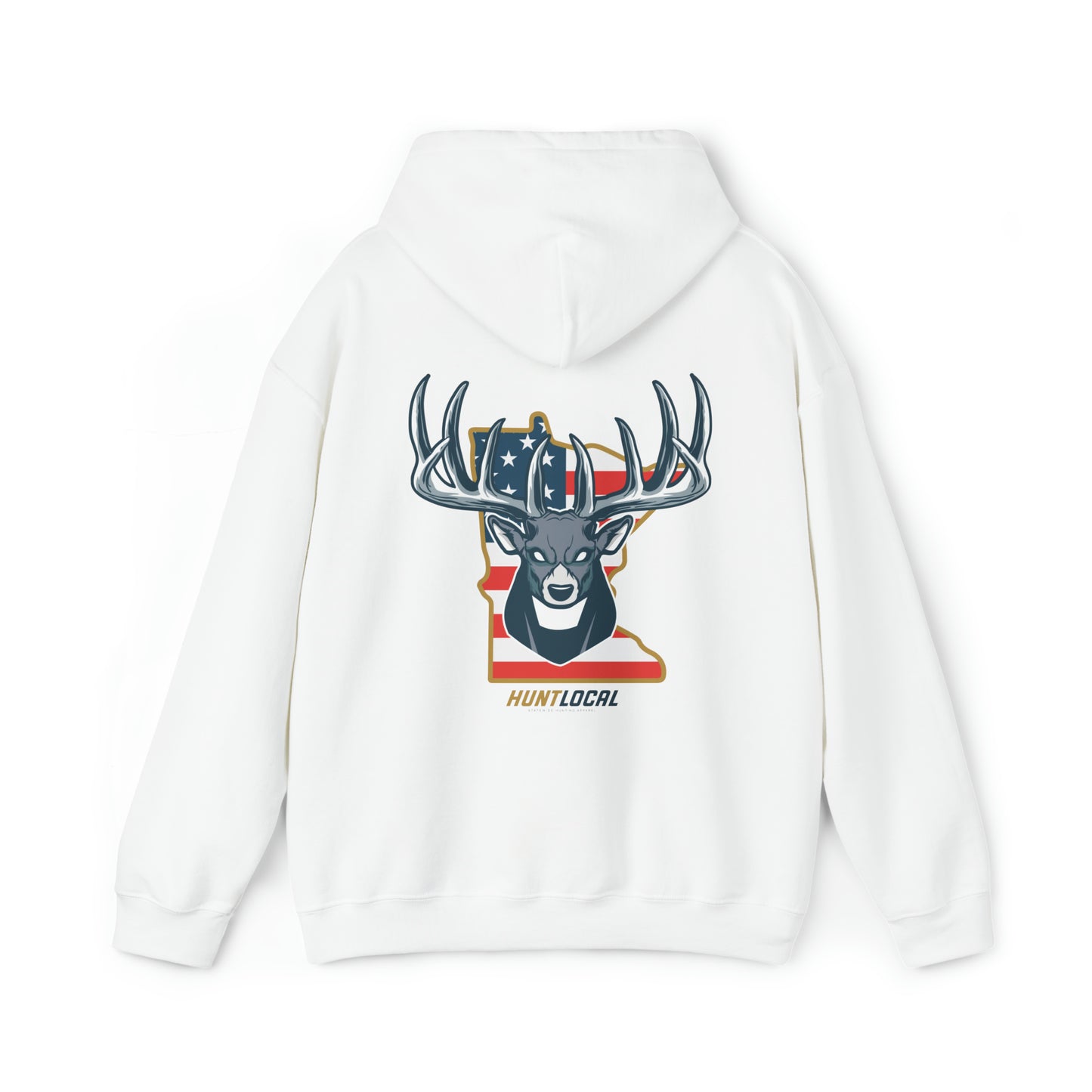 Minnesota - USA Buck Hoodie (back)