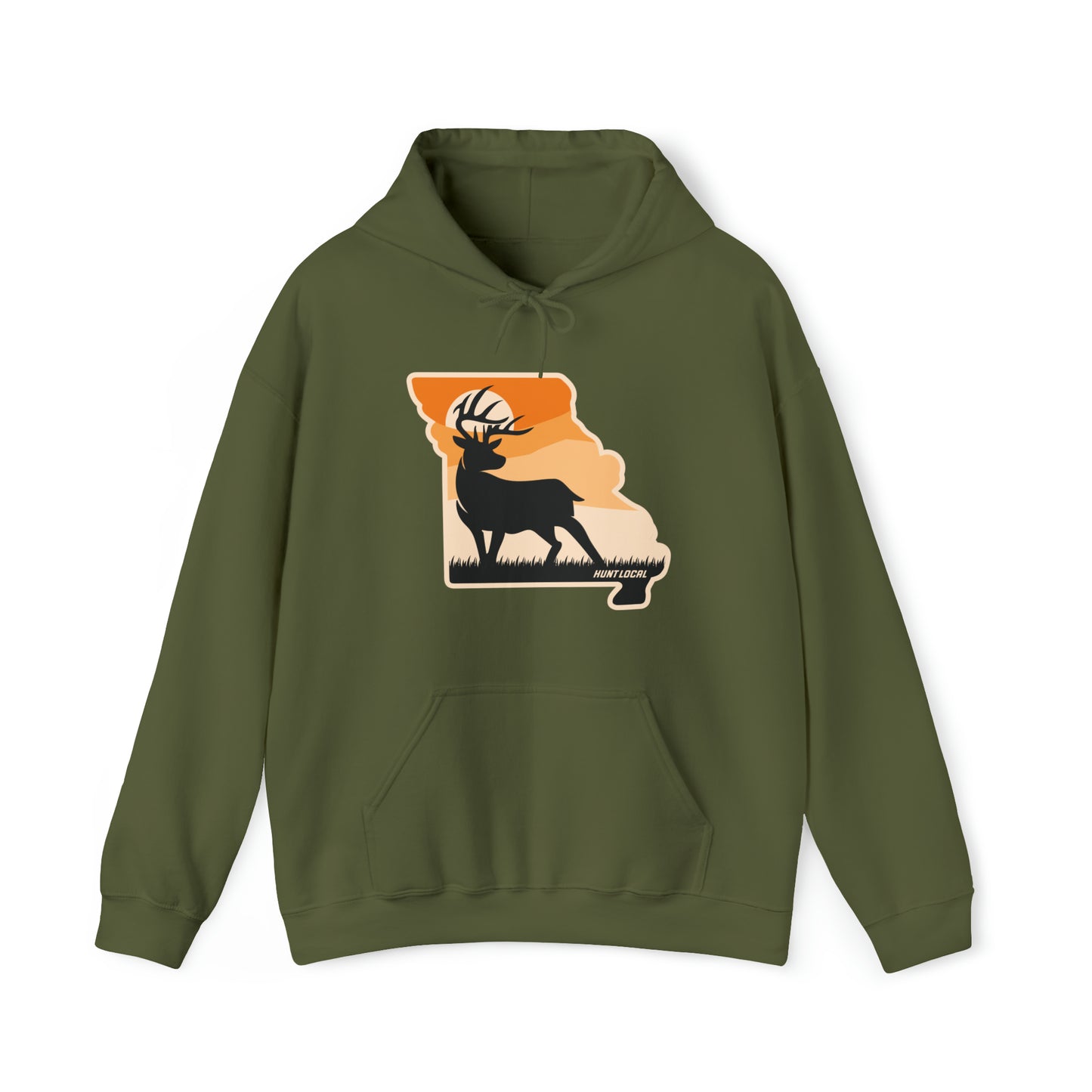Missouri - Sunset Buck Hoodie