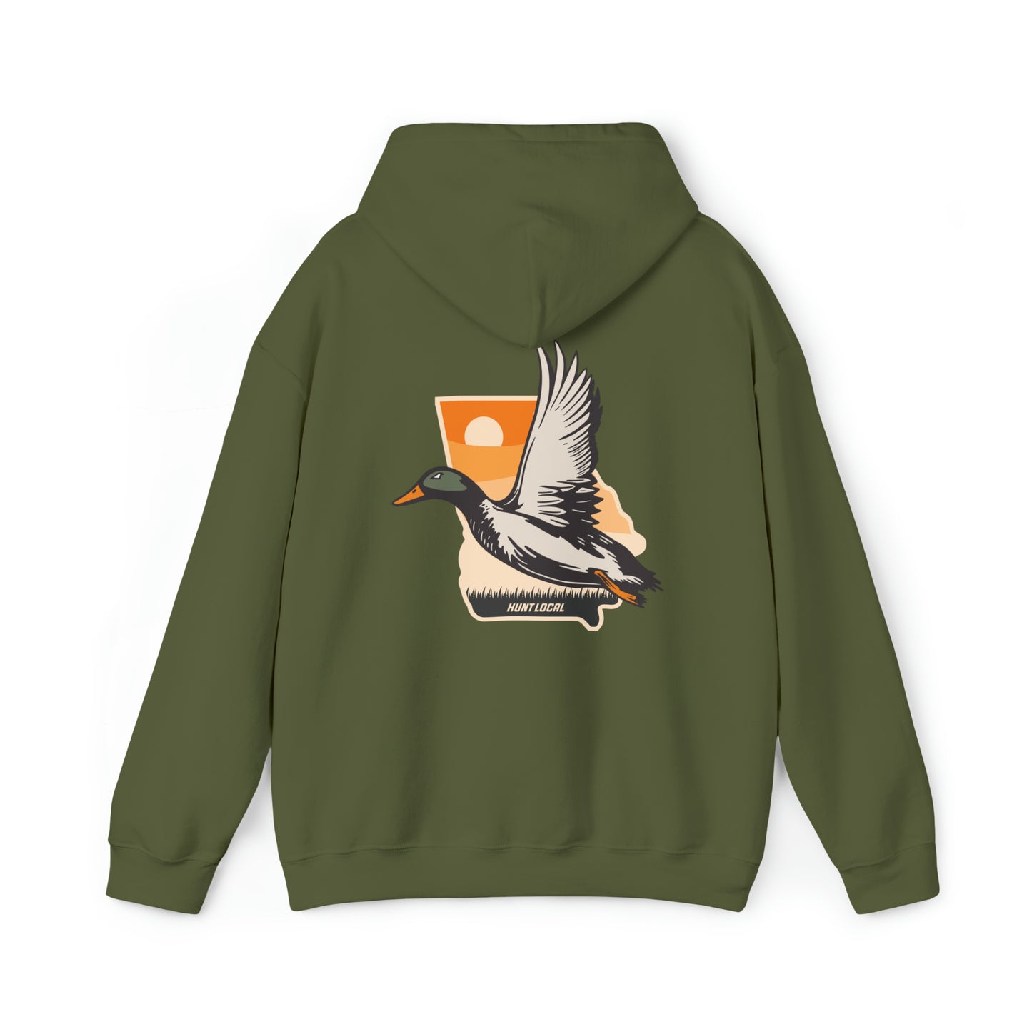 Georgia - Sunset Waterfowl Hoodie (back)