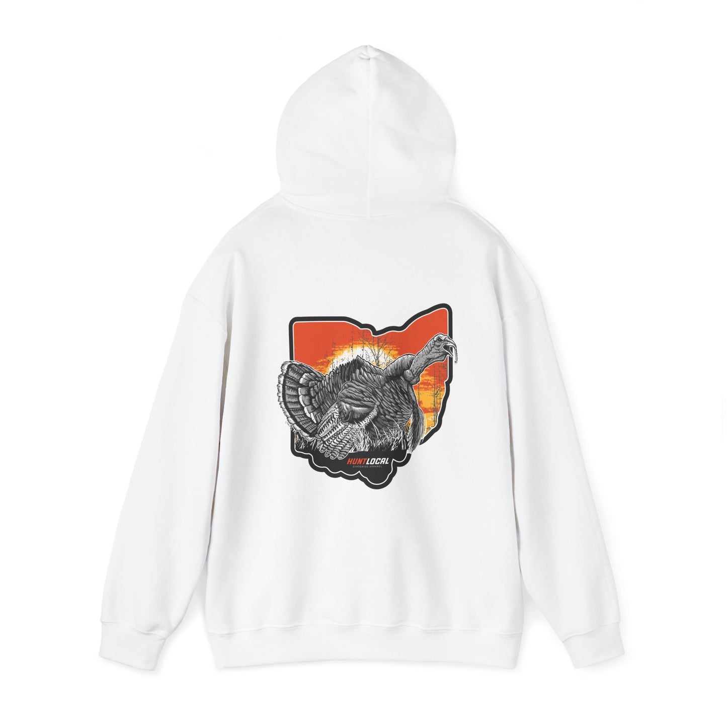 Ohio - Sunrise Turkey Hoodie (back)