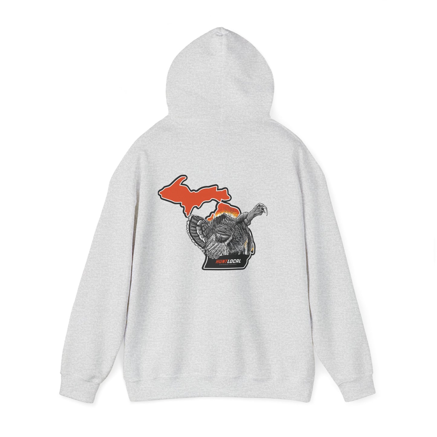 Michigan - Sunrise Turkey Hoodie (back)