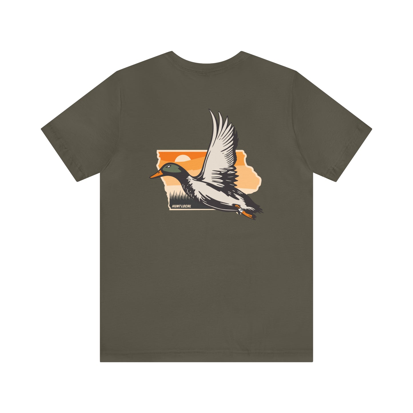 Iowa - Hunt Local Waterfowl Tee