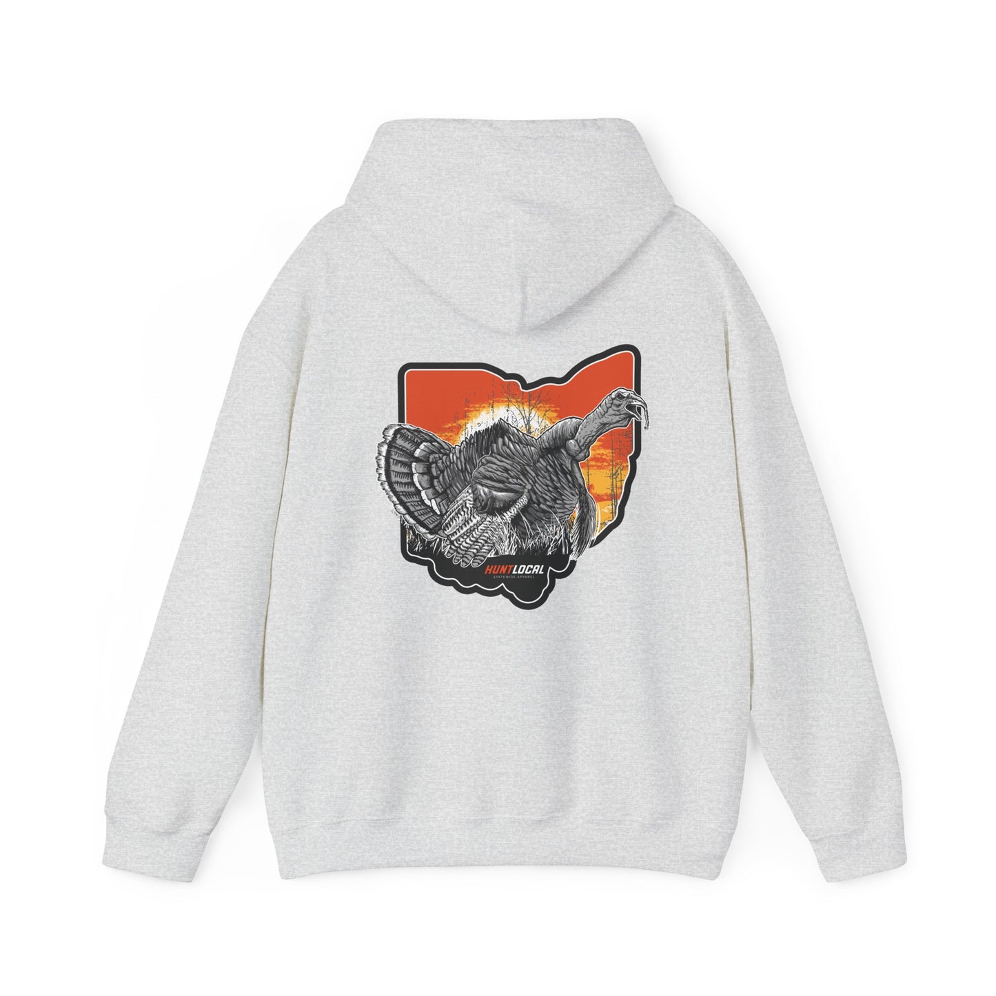 Ohio - Sunrise Turkey Hoodie (back)