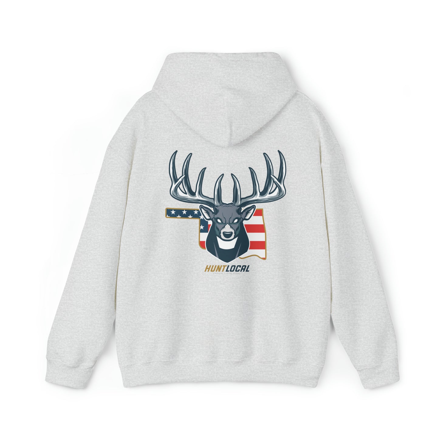 Oklahoma - USA Buck Hoodie (back)