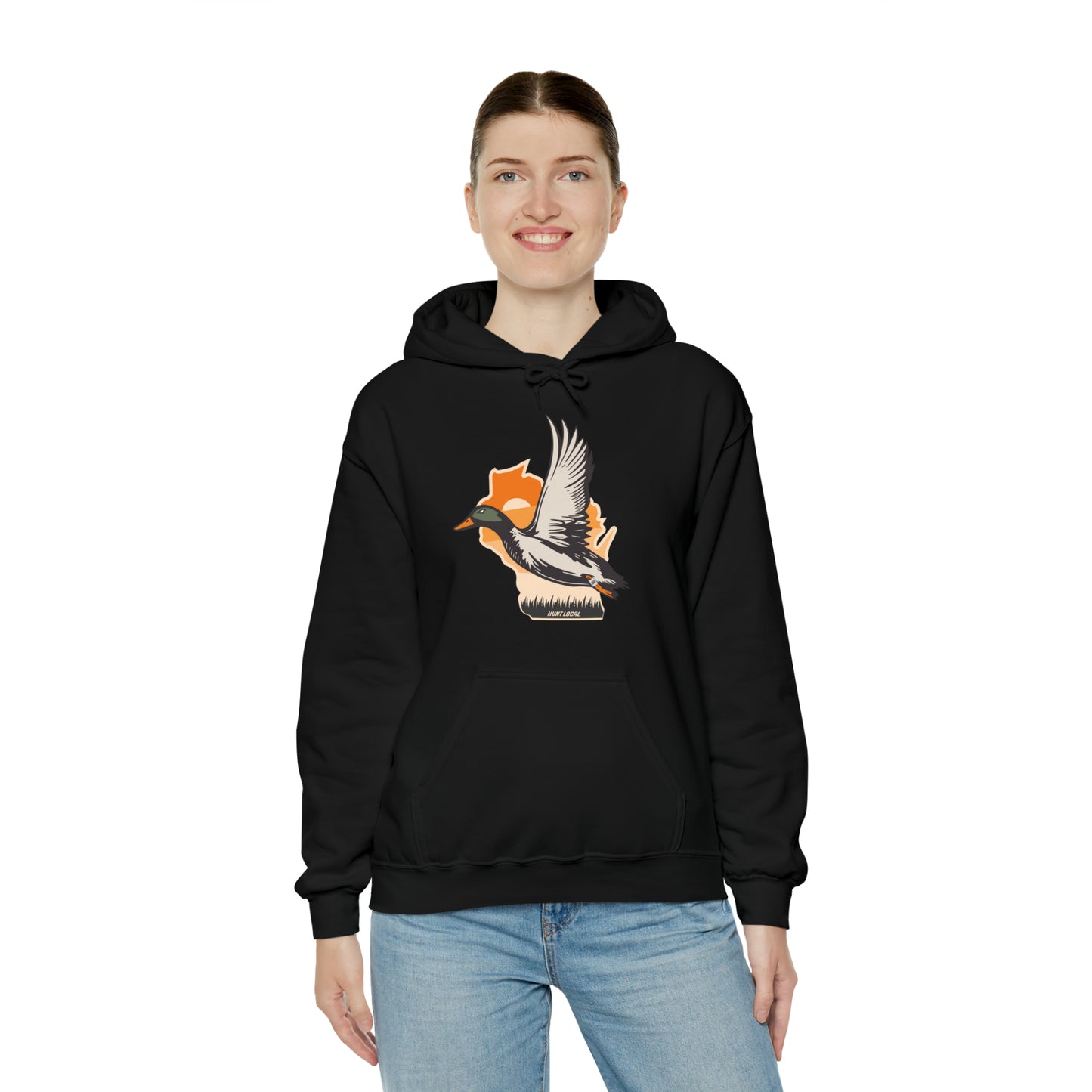 Wisconsin - Hunt Local Waterfowl Hoodie