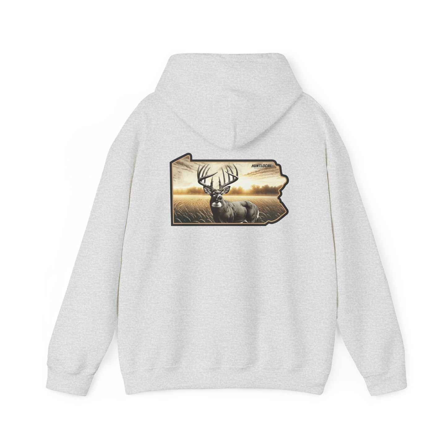 Pennsylvania - Whitetail Buck Hoodie (back)