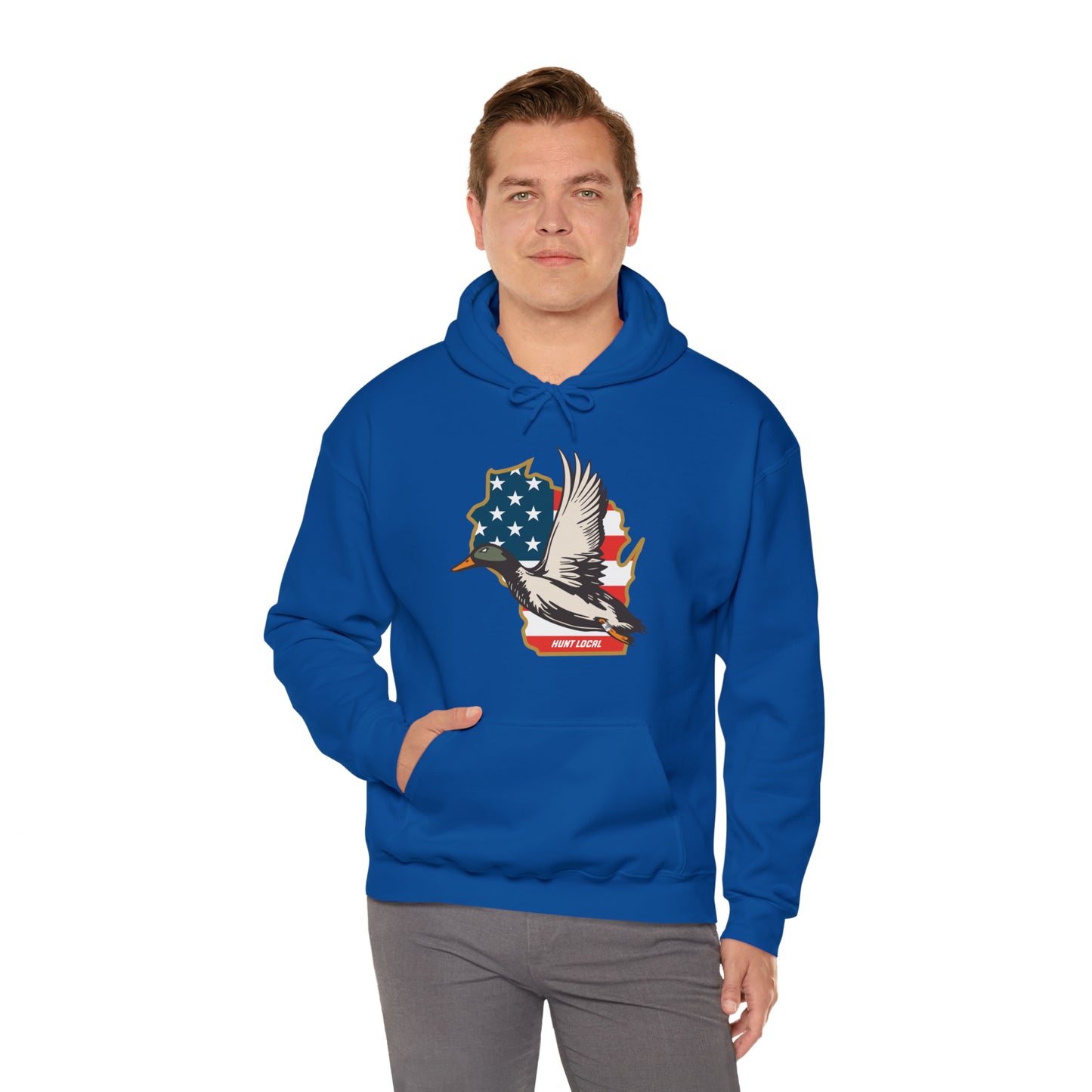 Wisconsin - USA Waterfowl Hoodie