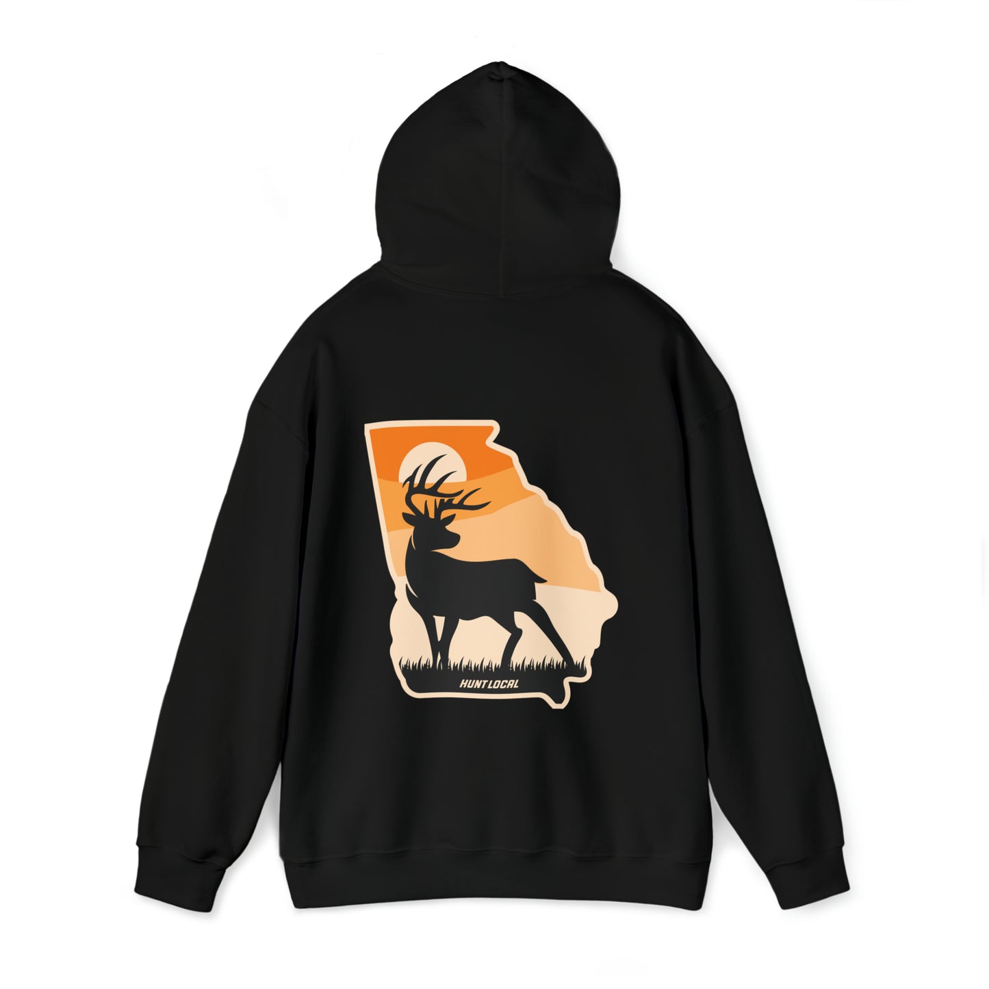 Georgia - Sunset Buck Hoodie (back)