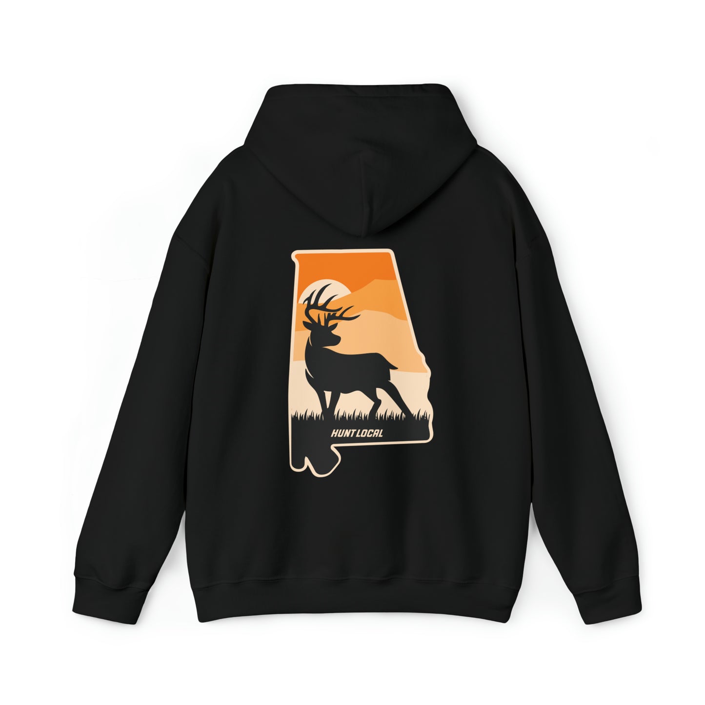 Alabama - Sunset Buck Hoodie (back)