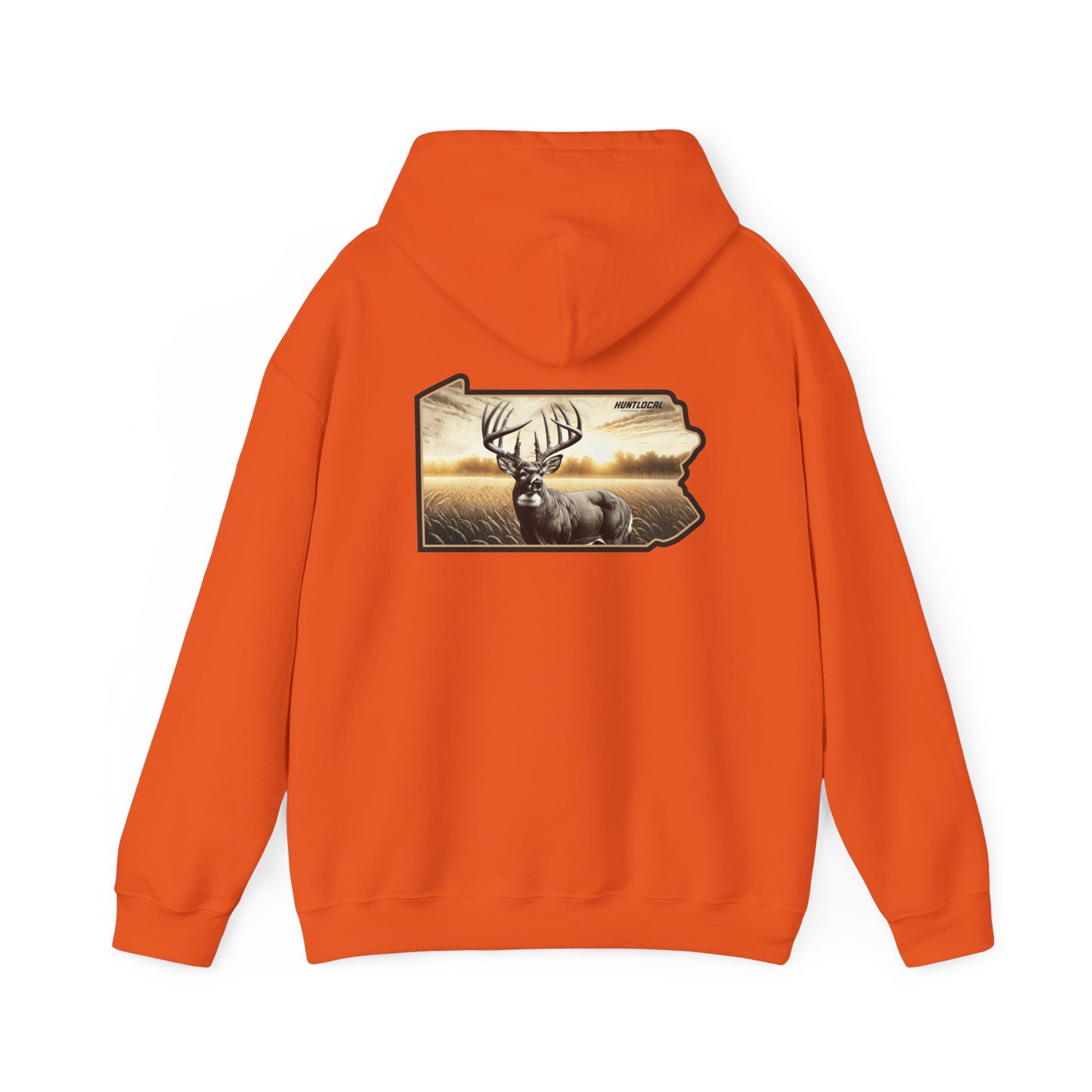 Pennsylvania - Whitetail Buck Hoodie (back)