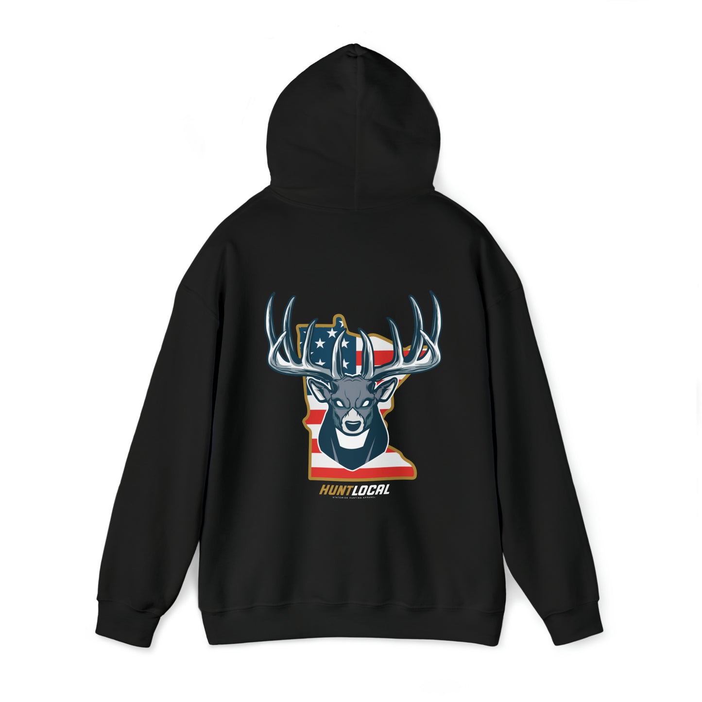 Minnesota - USA Buck Hoodie (back)