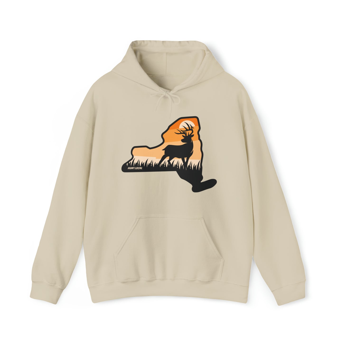 New York - Sunset Buck Hoodie