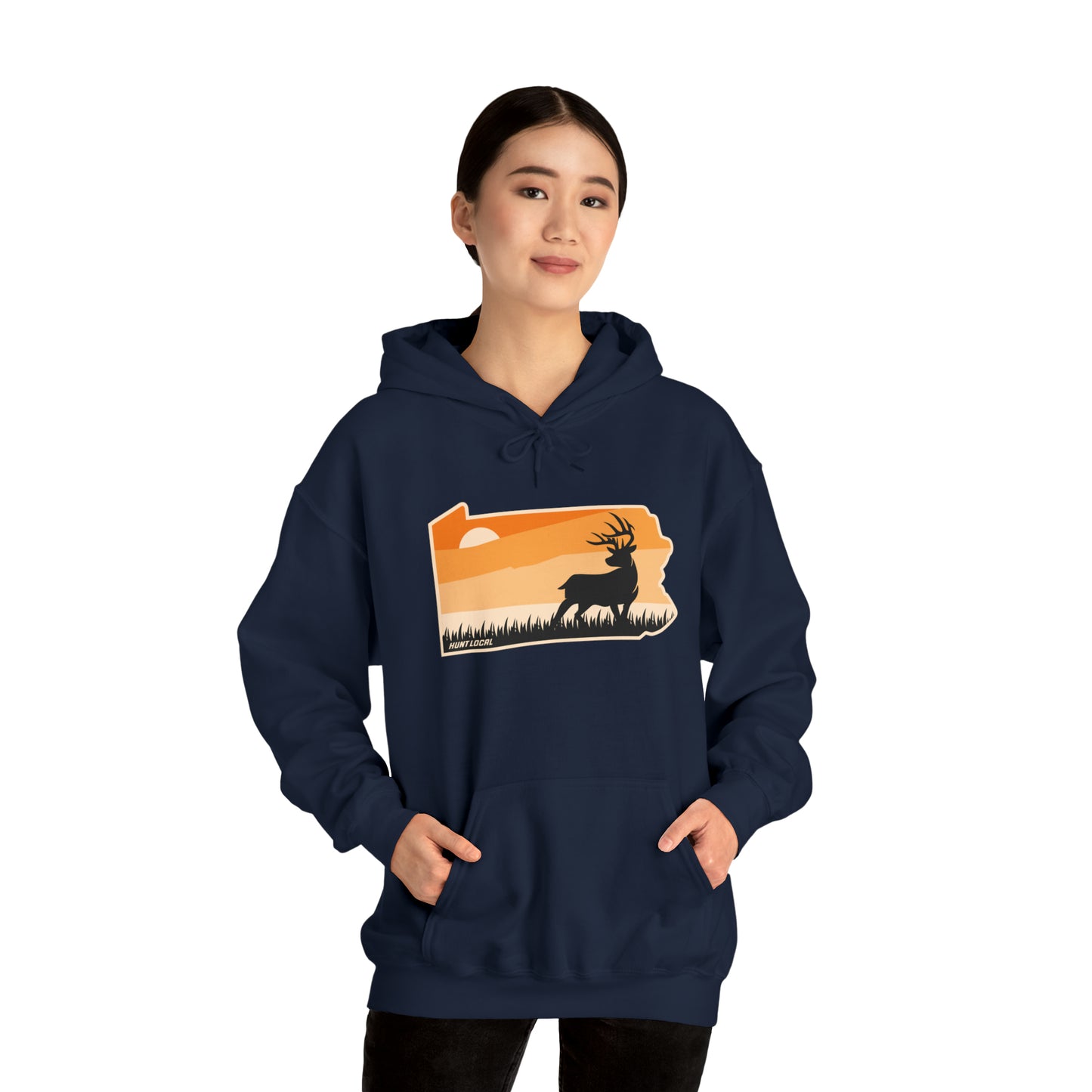 Pennsylvania - Sunset Buck Hoodie