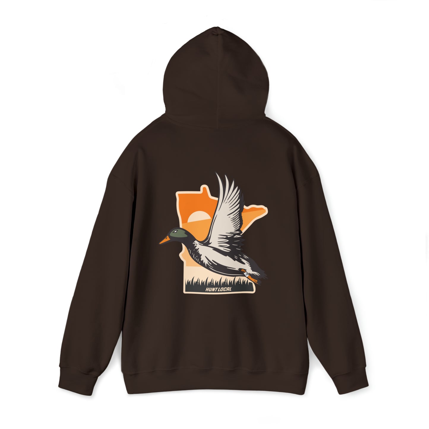 Minnesota - Sunset Waterfowl Hoodie (back)