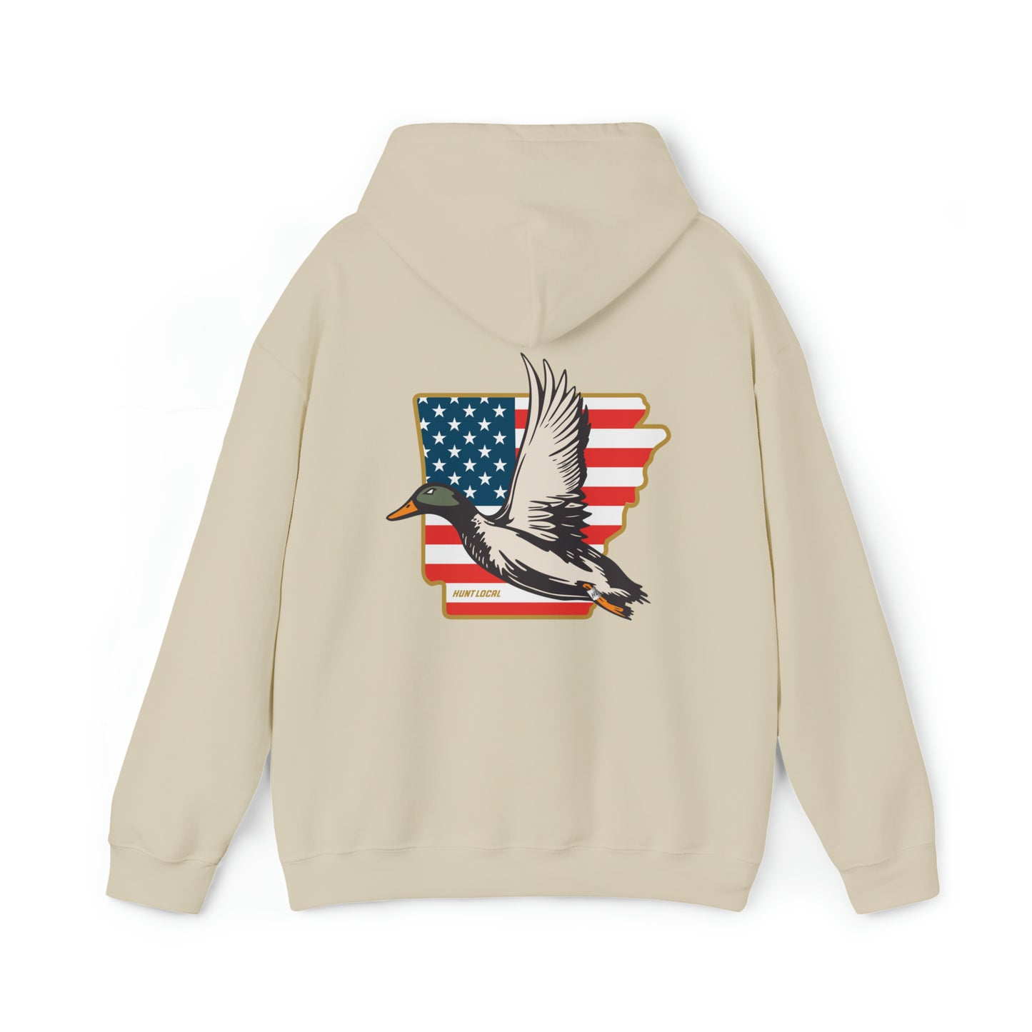 Arkansas - USA Waterfowl Hoodie (back)