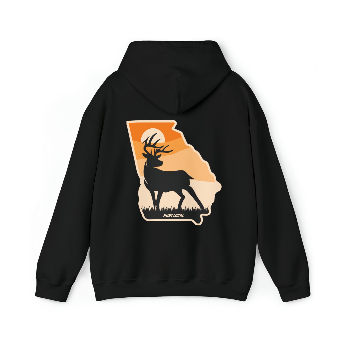 Georgia - Sunset Buck Hoodie (back)