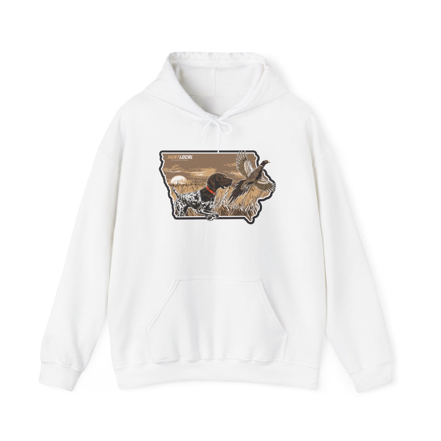Iowa - Upland Bird Dog Hoodie
