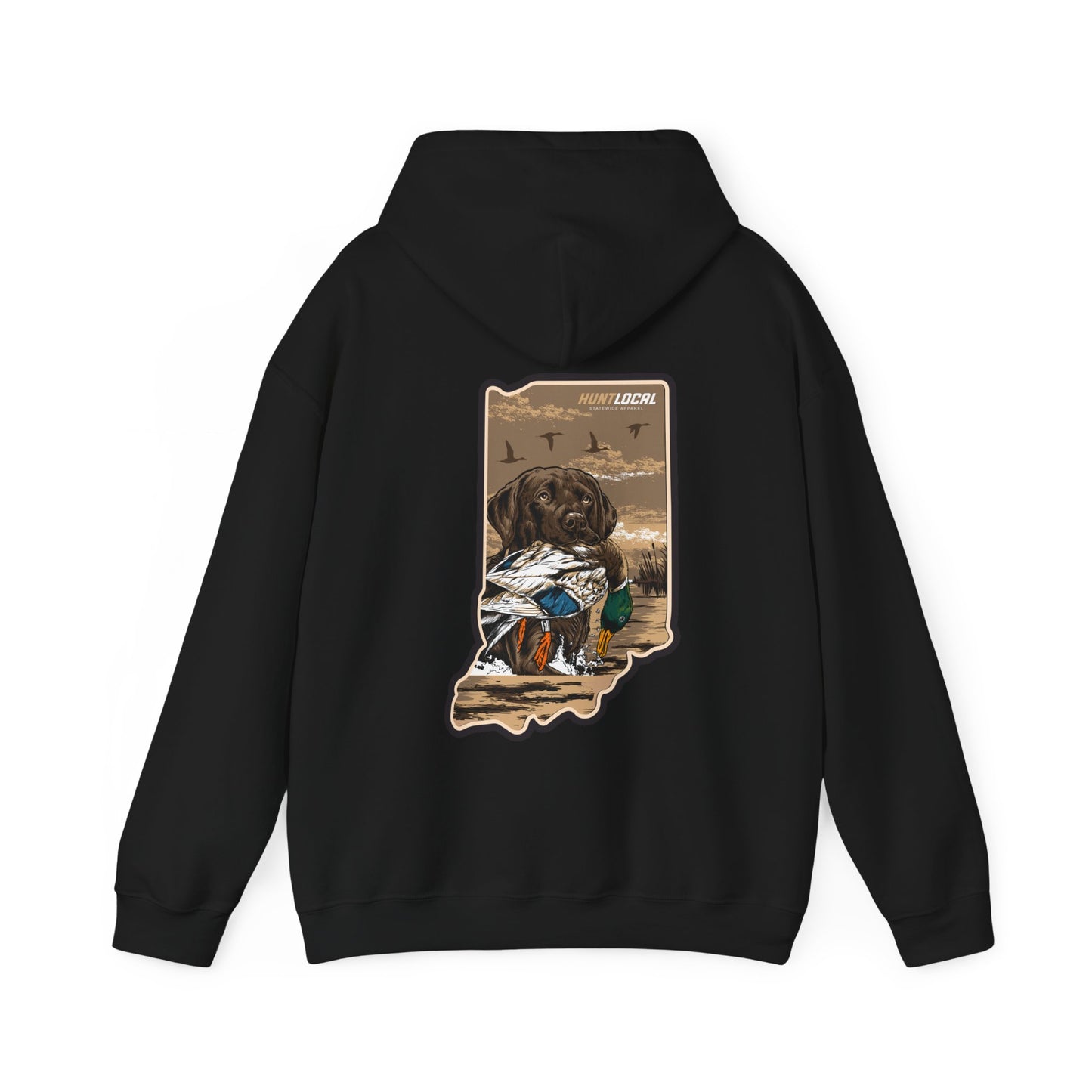 Indiana - Waterfowl Lab Hoodie (back)