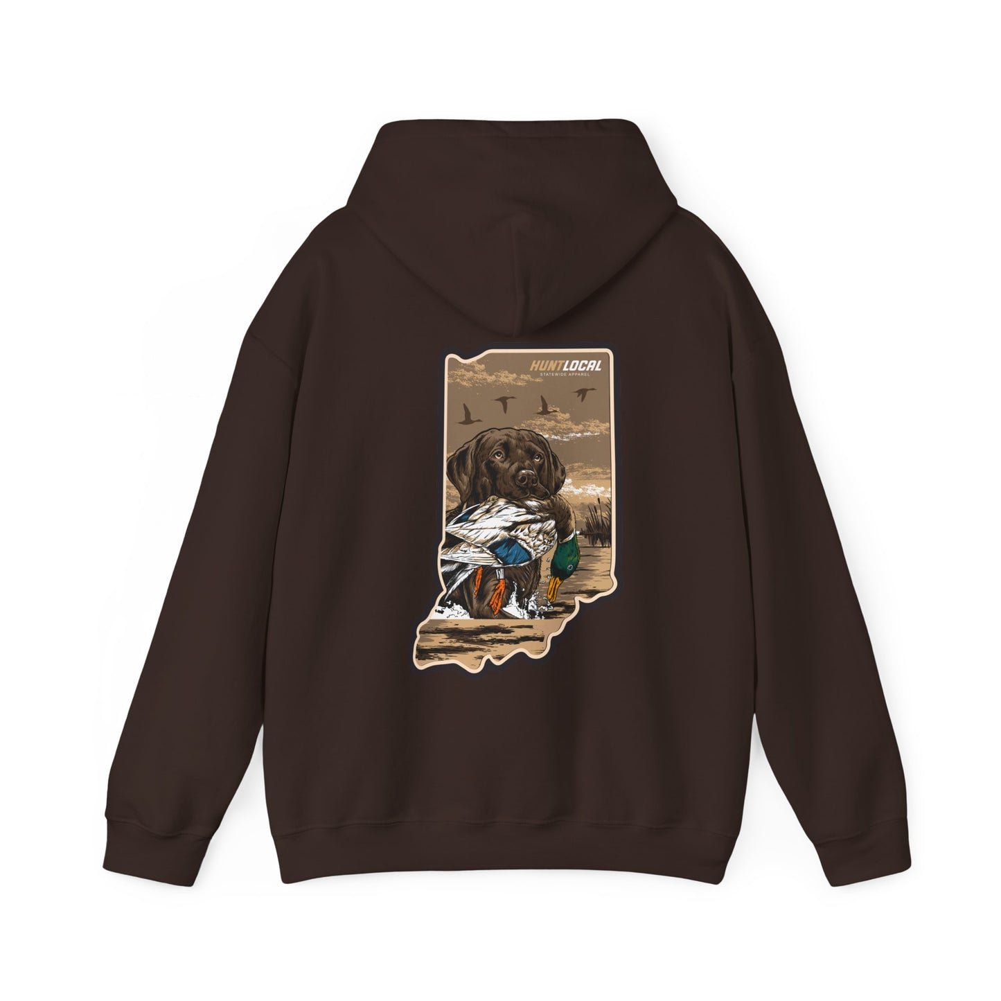 Indiana - Waterfowl Lab Hoodie (back)