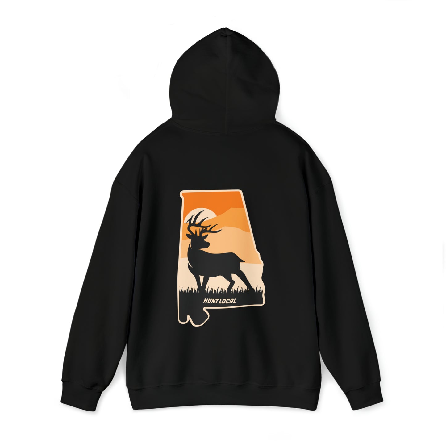Alabama - Sunset Buck Hoodie (back)
