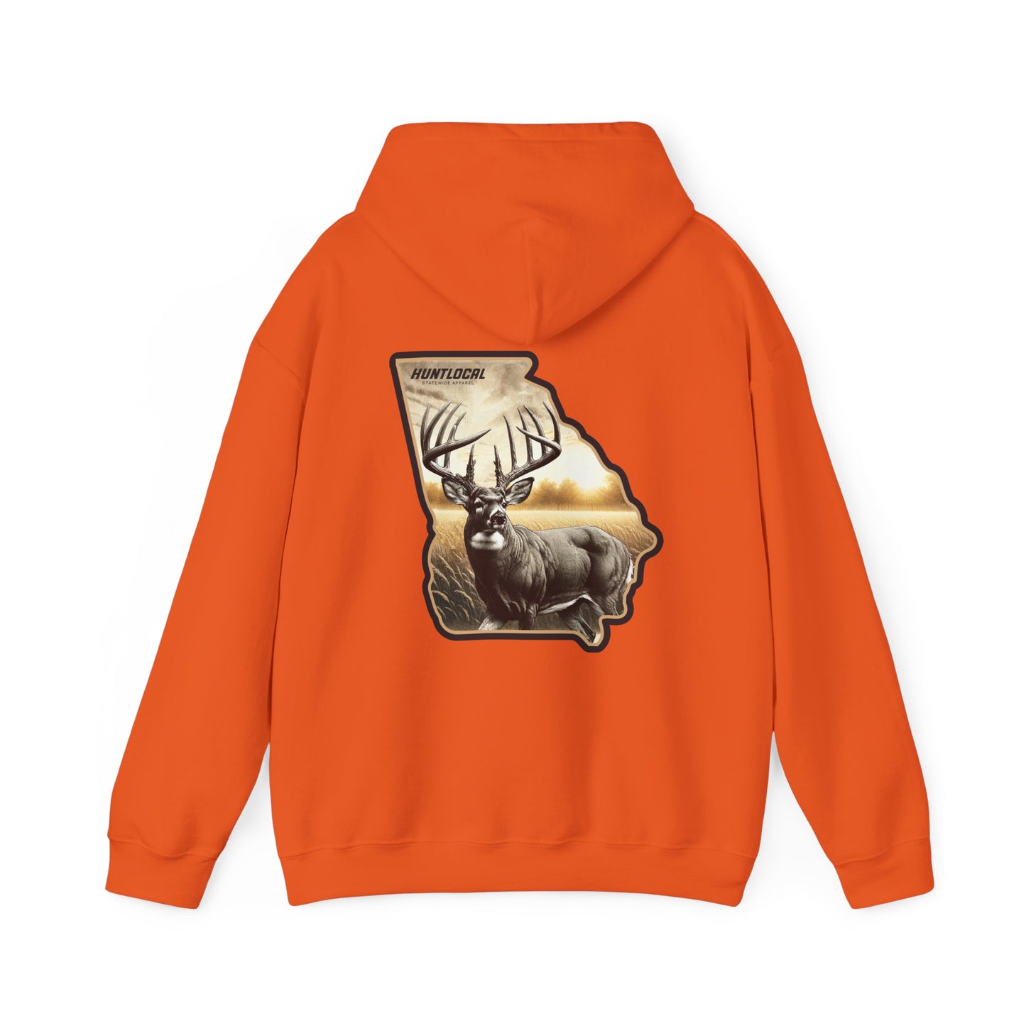 Georgia - Whitetail Buck Hoodie (back)
