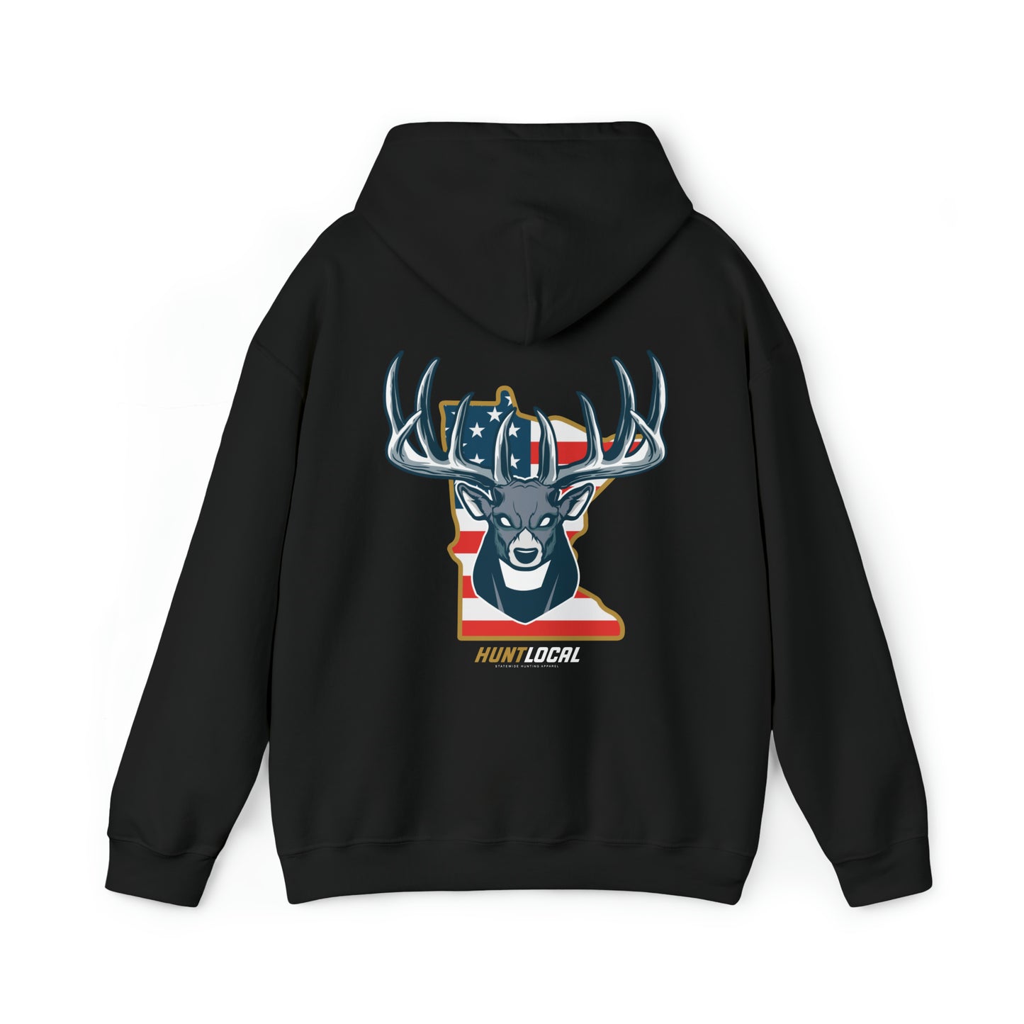Minnesota - USA Buck Hoodie (back)
