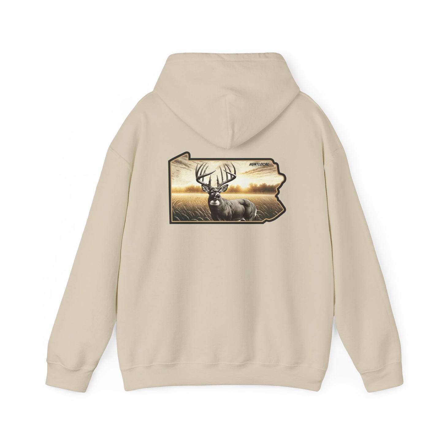 Pennsylvania - Whitetail Buck Hoodie (back)