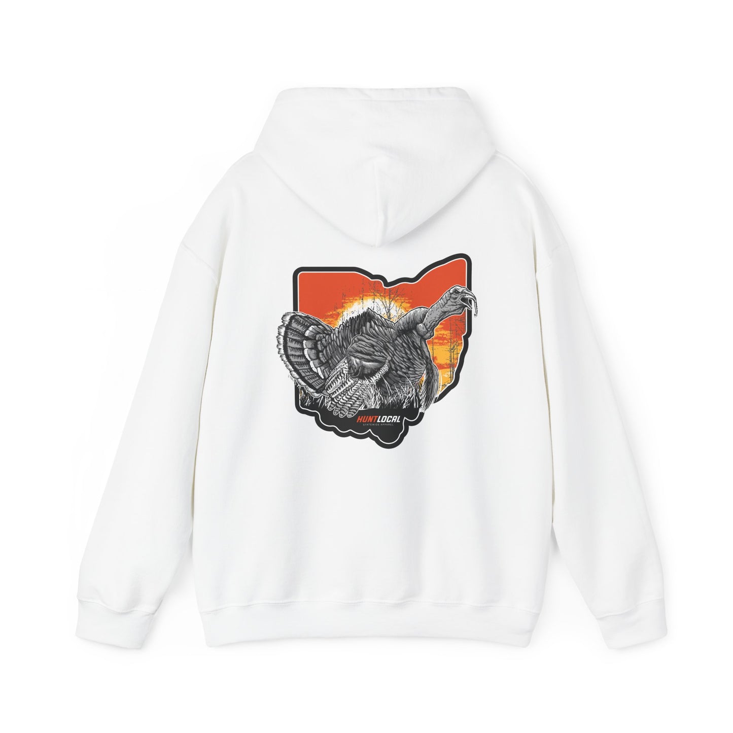 Ohio - Sunrise Turkey Hoodie (back)