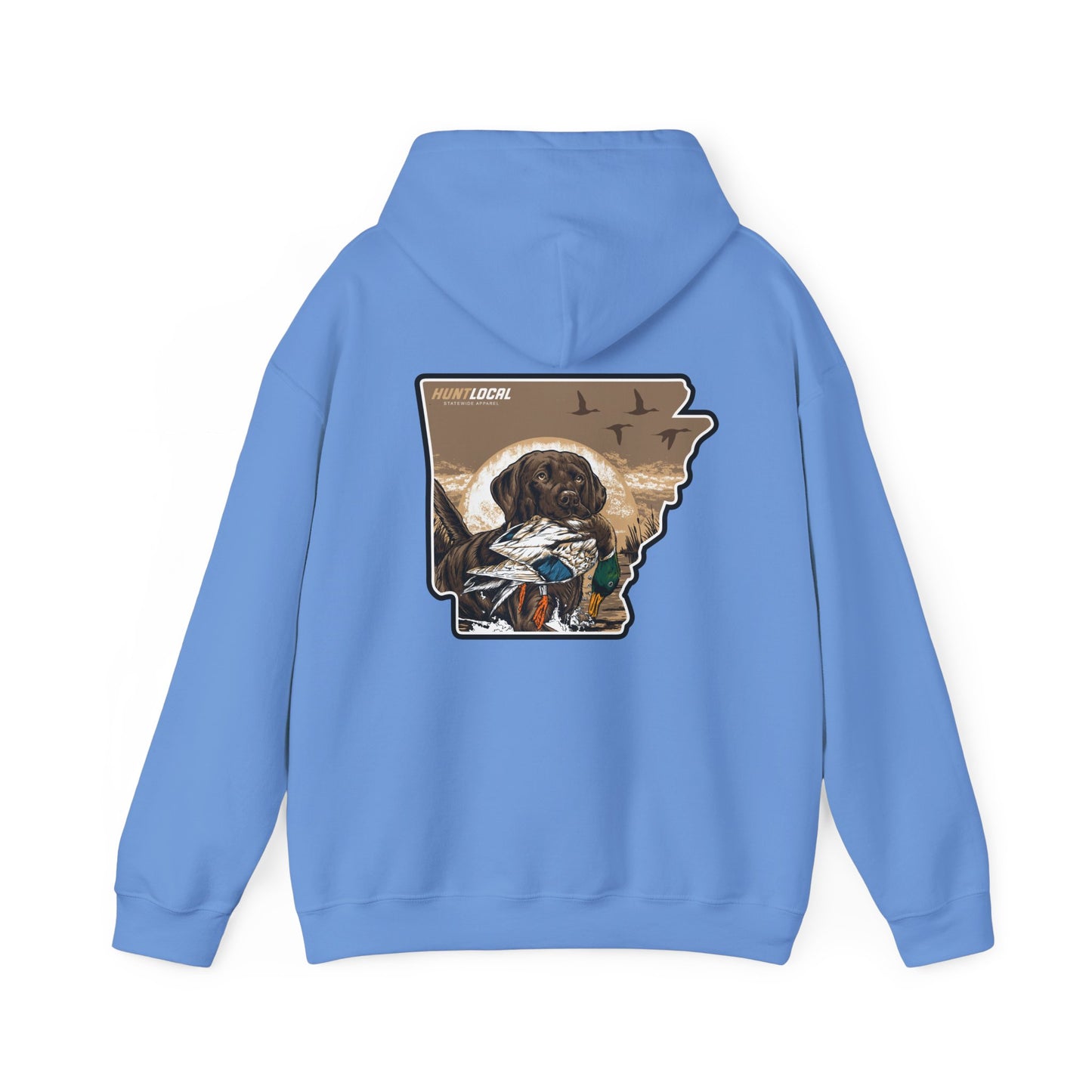 Arkansas - Waterfowl Lab Hoodie (back)