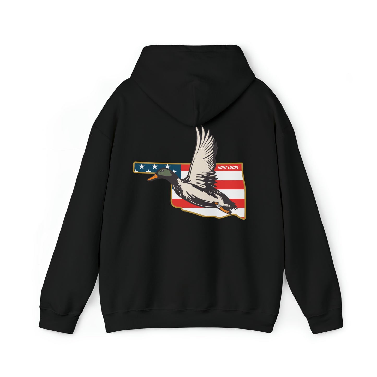 Oklahoma - USA Waterfowl Hoodie (back)