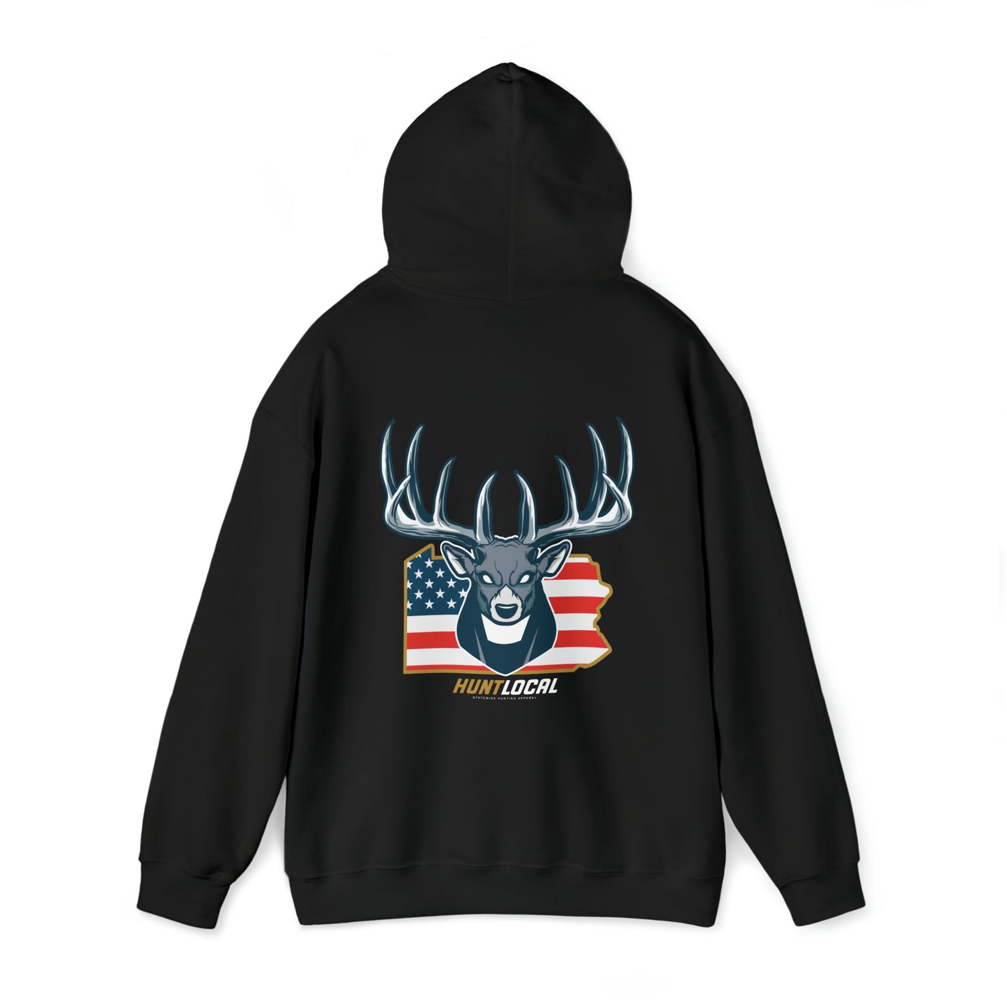 Pennsylvania - USA Buck Hoodie (back)