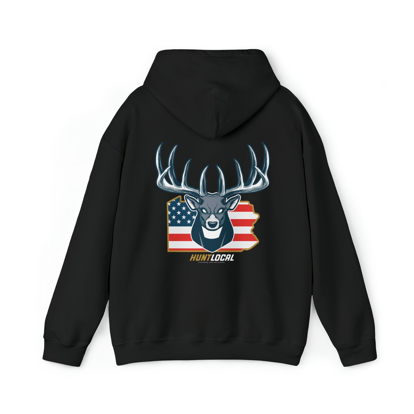 Pennsylvania - USA Buck Hoodie (back)
