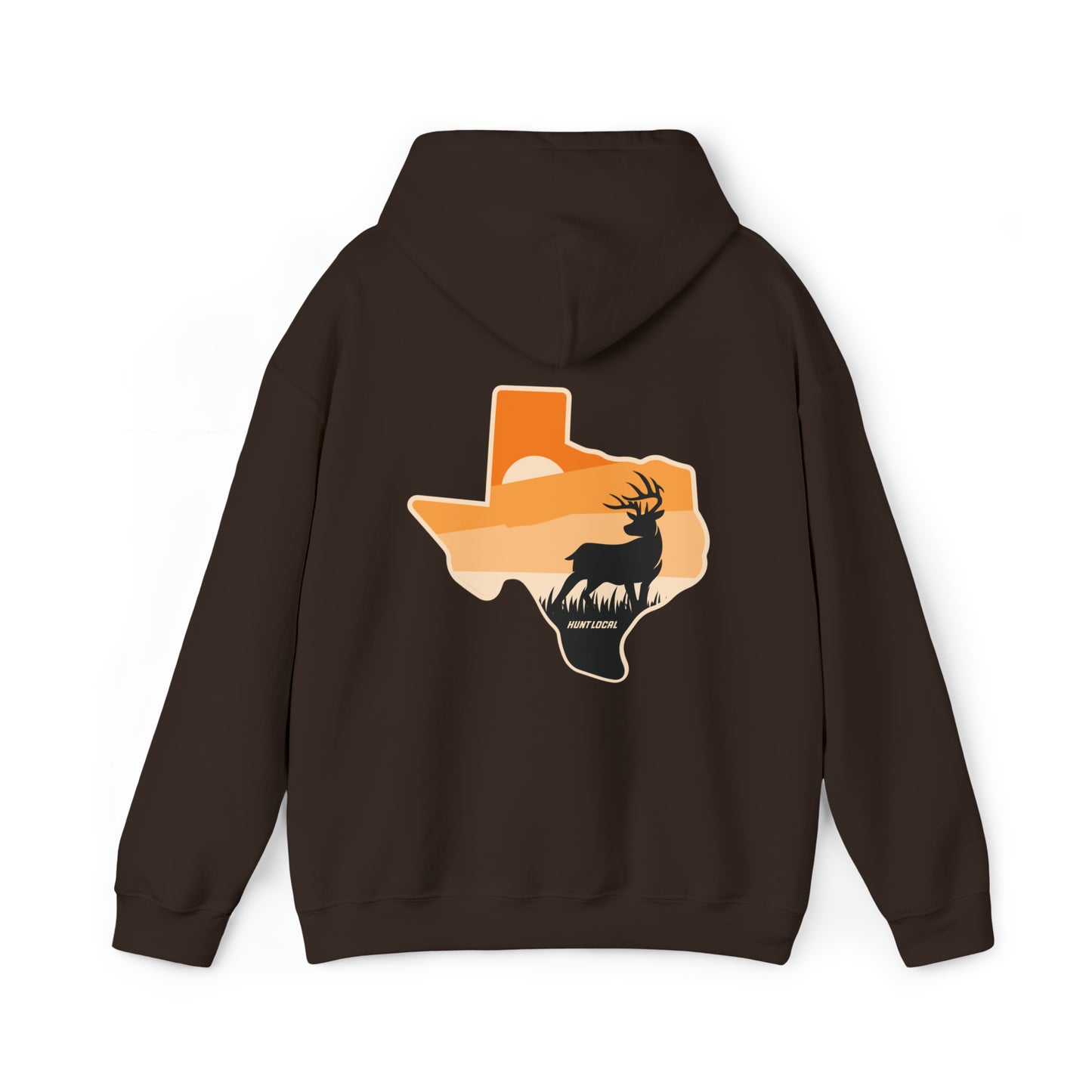 Texas - Sunset Buck Hoodie (back)