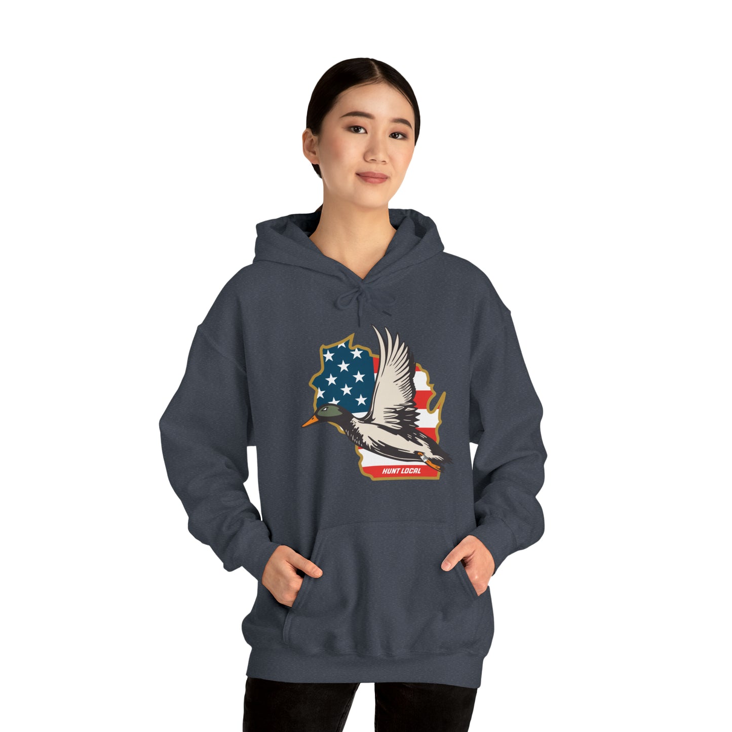 Wisconsin - USA Waterfowl Hoodie