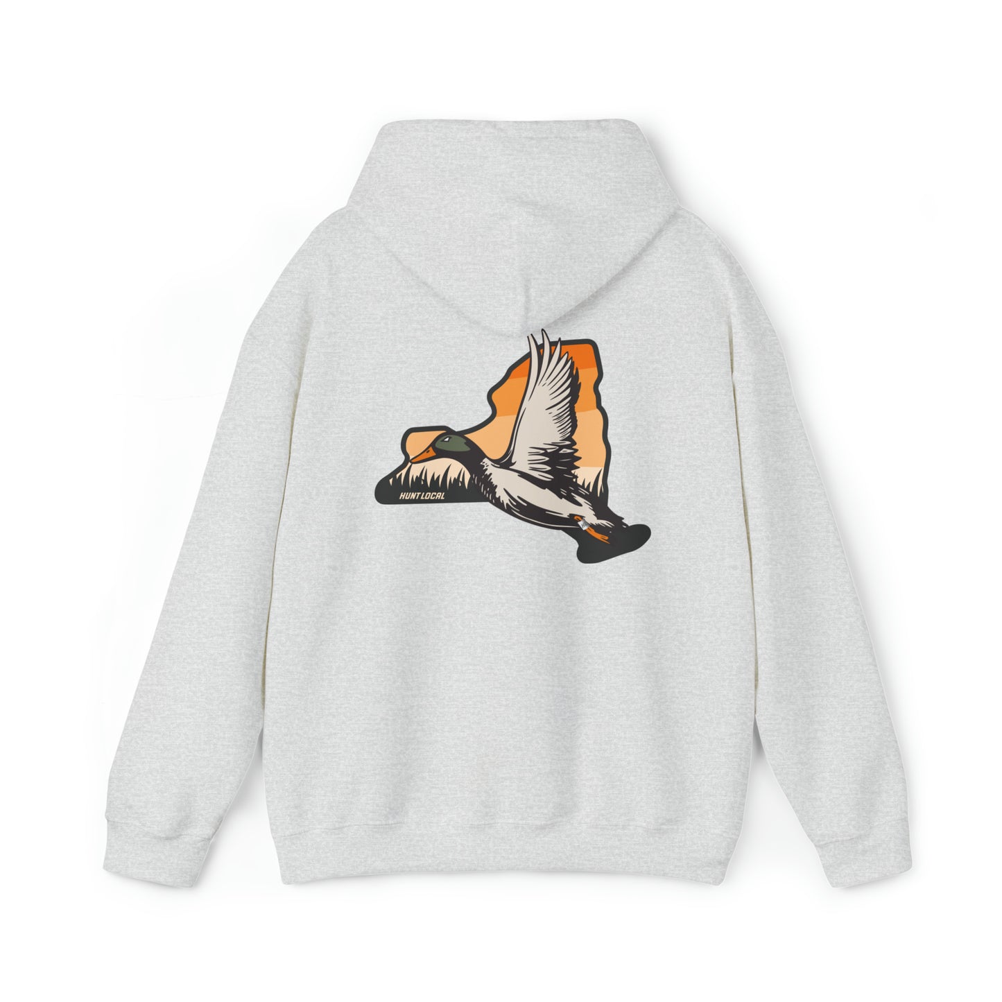 New York - Sunset Waterfowl Hoodie (back)
