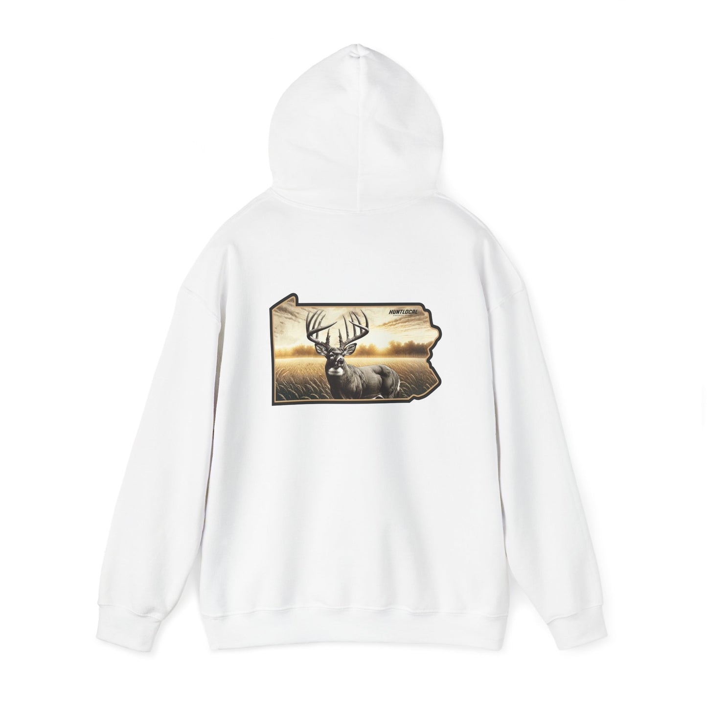 Pennsylvania - Whitetail Buck Hoodie (back)
