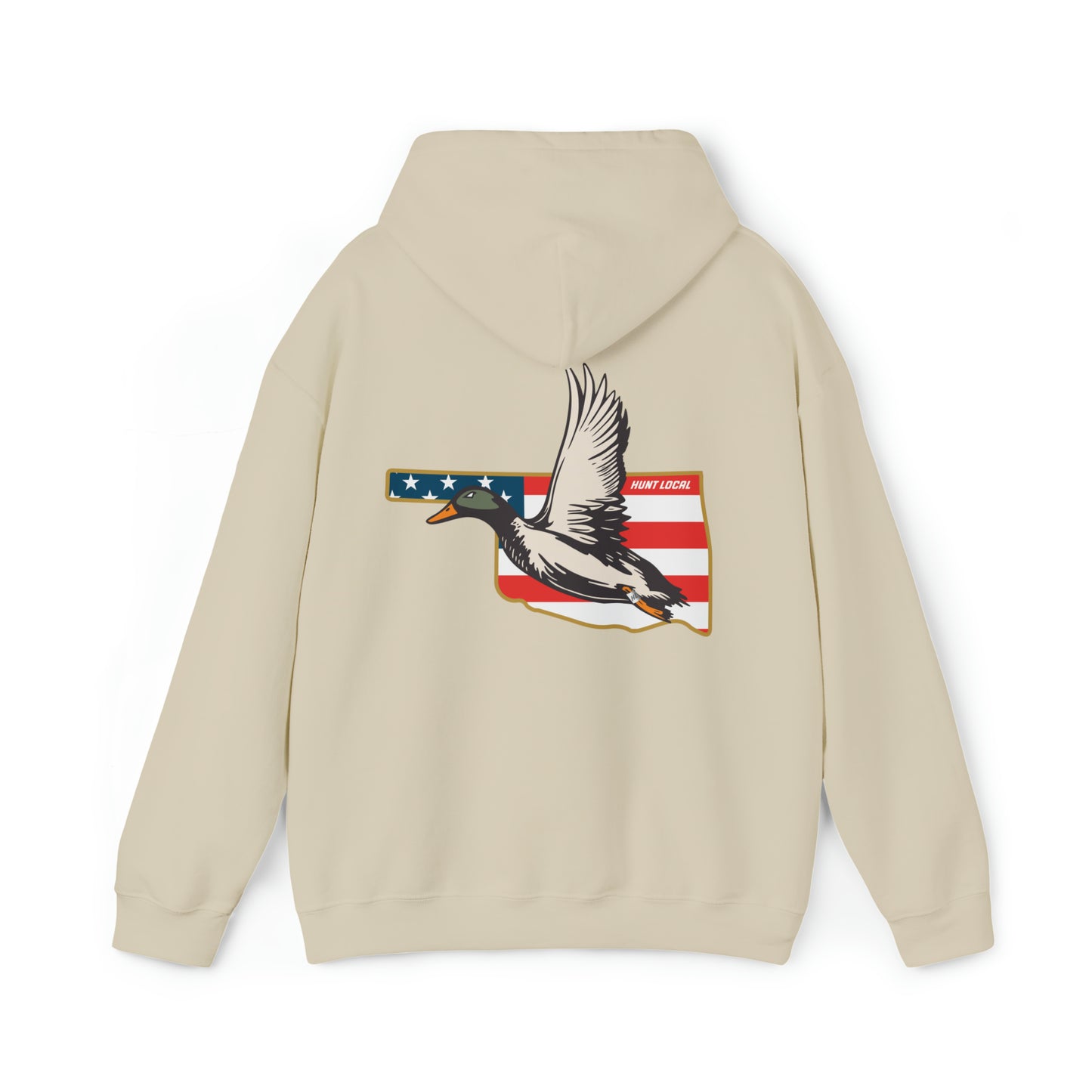 Oklahoma - USA Waterfowl Hoodie (back)