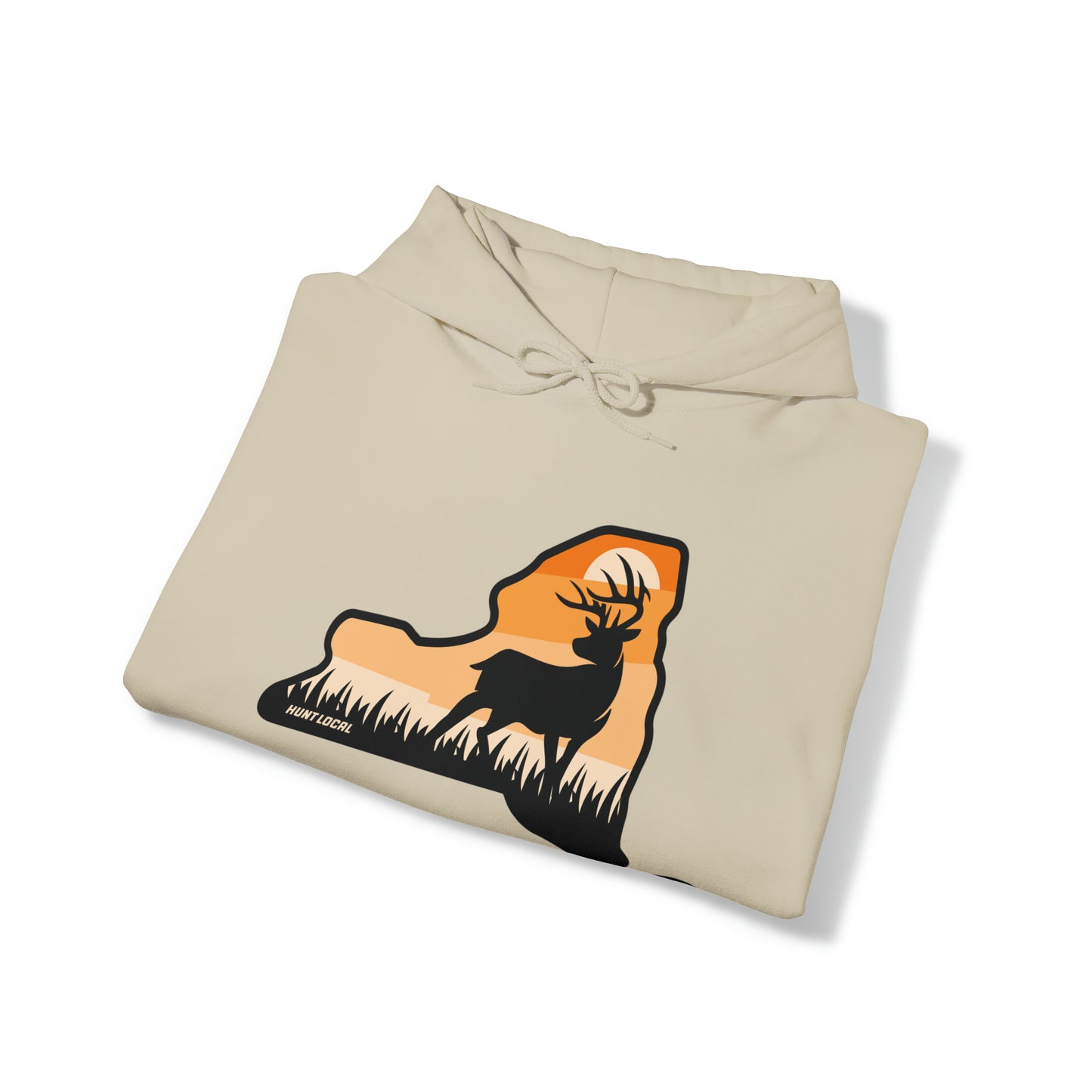 New York - Sunset Buck Hoodie