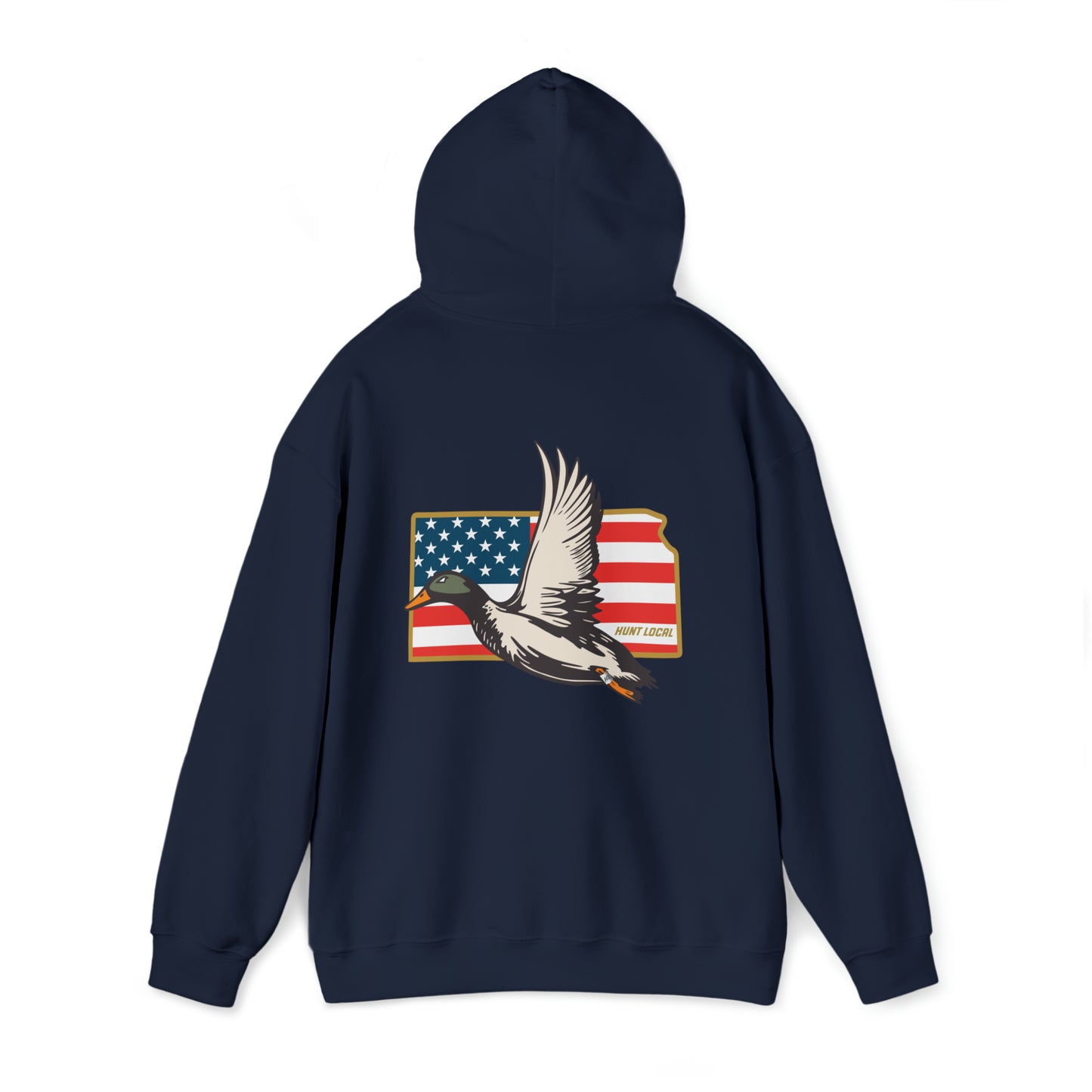 Kansas - USA Waterfowl Hoodie (back)