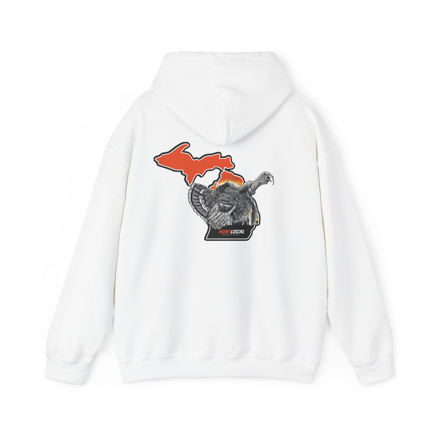 Michigan - Sunrise Turkey Hoodie (back)