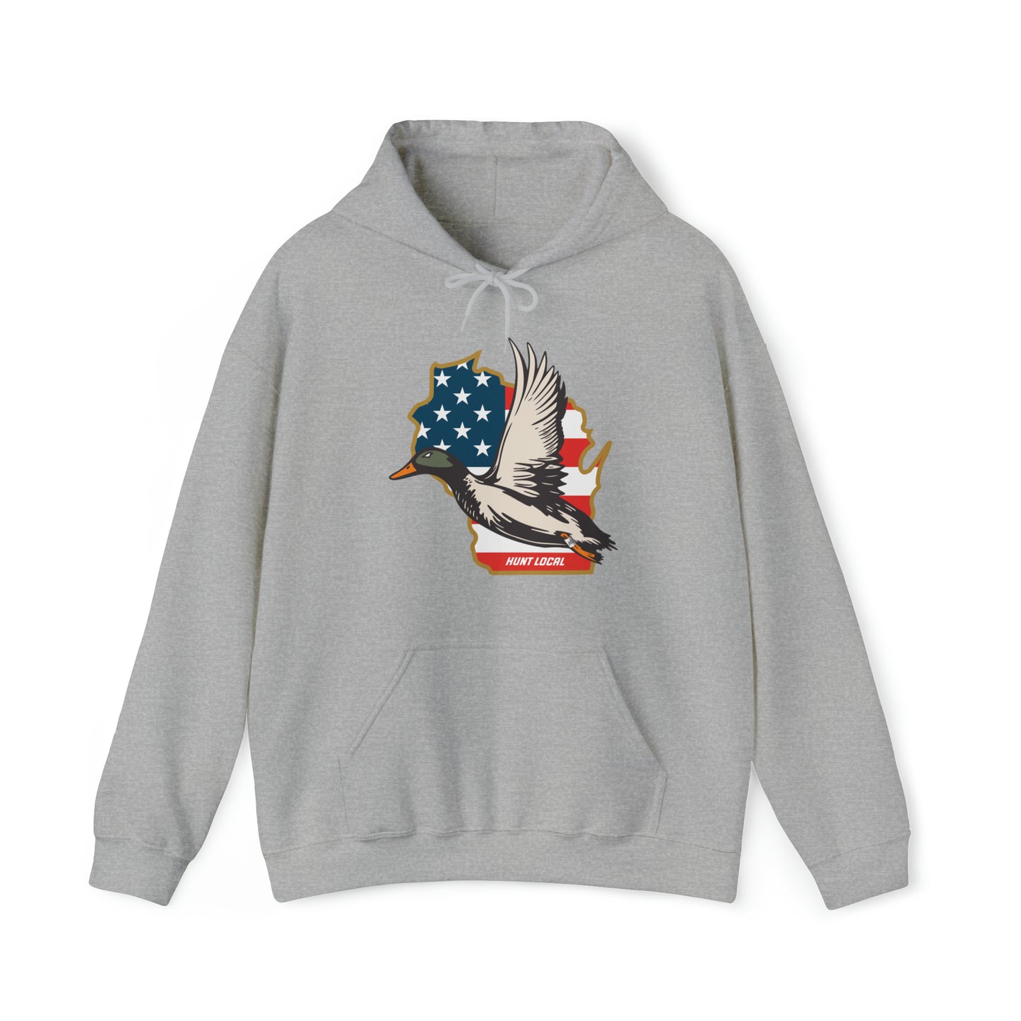 Wisconsin - USA Waterfowl Hoodie