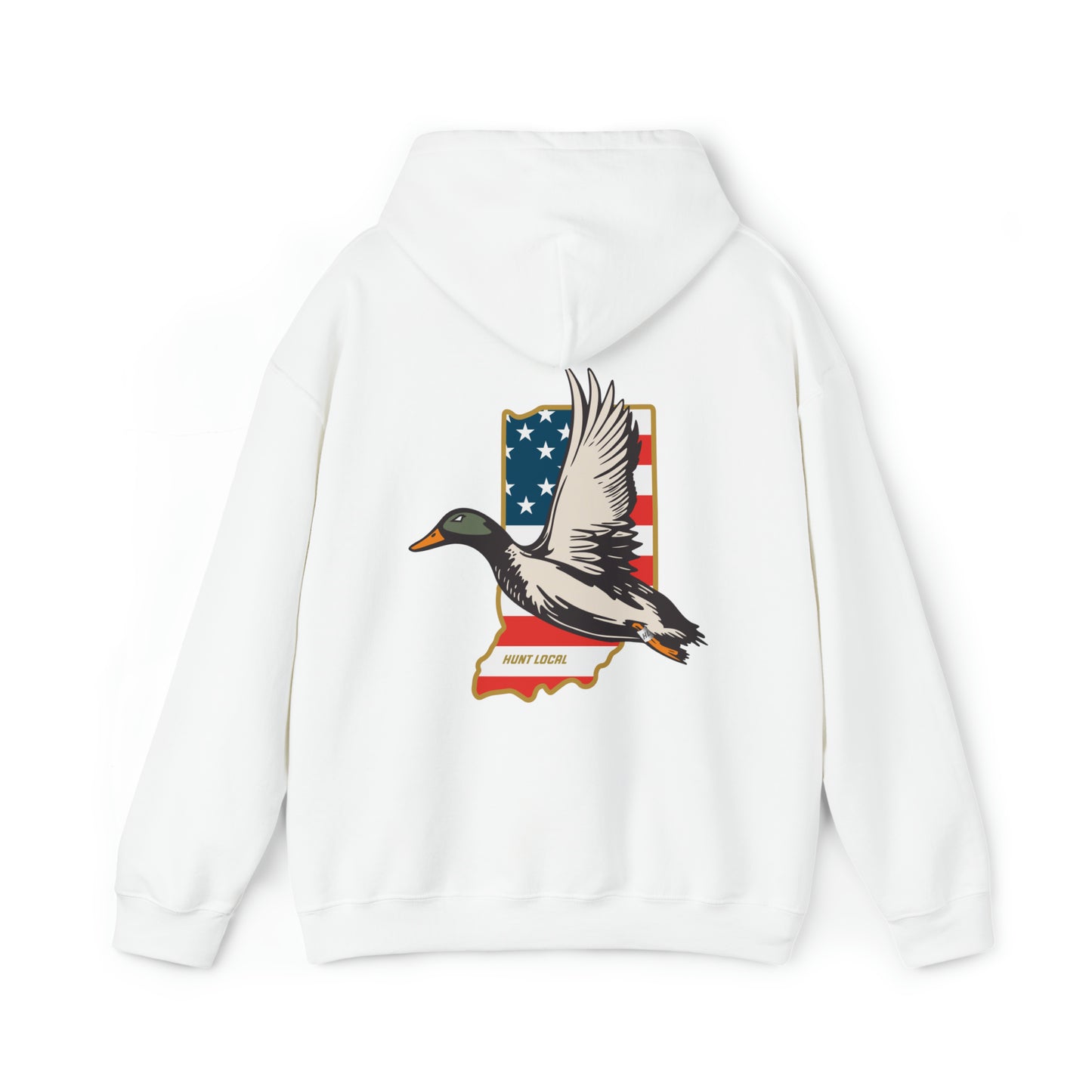 Indiana - USA Waterfowl Hoodie (back)