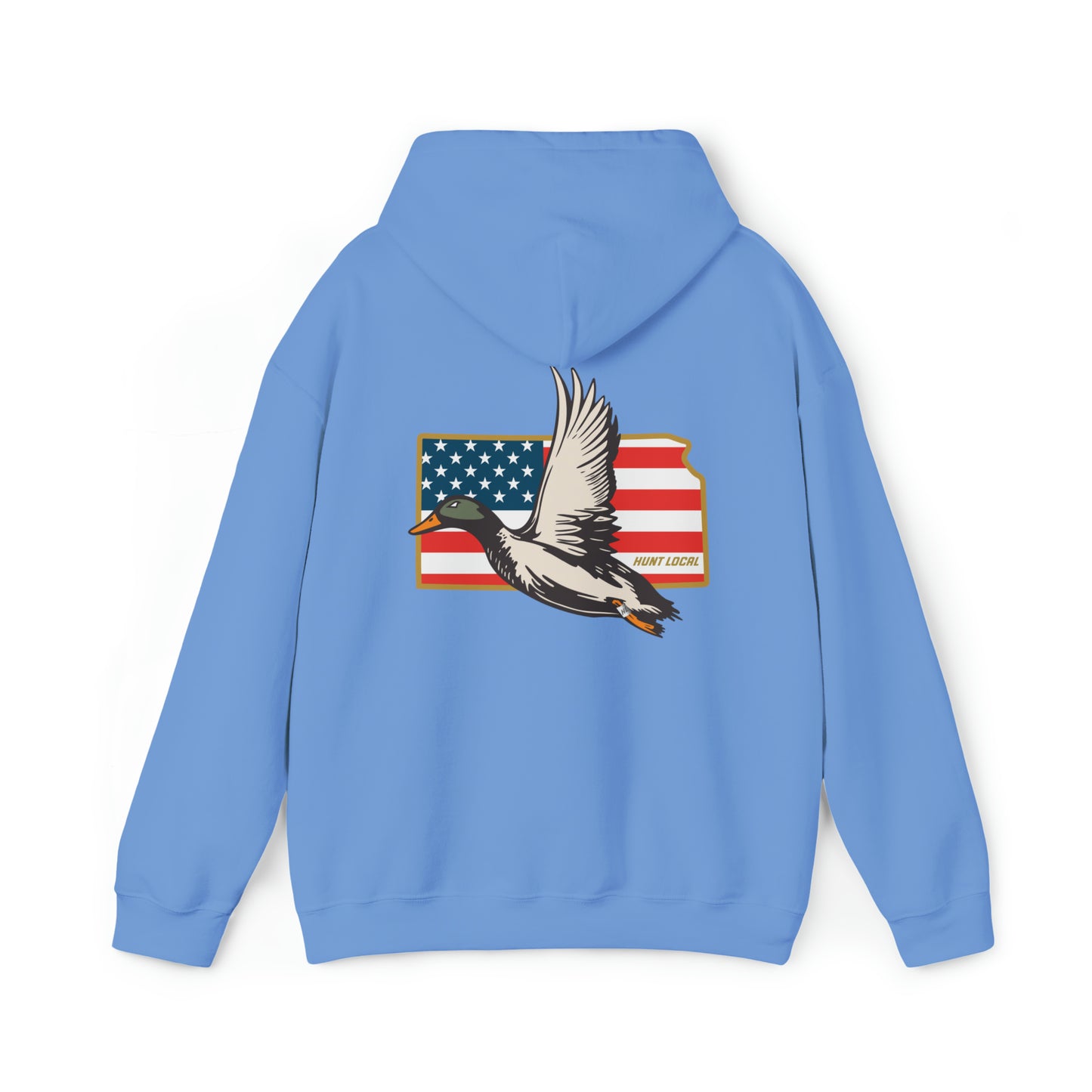 Kansas - USA Waterfowl Hoodie (back)
