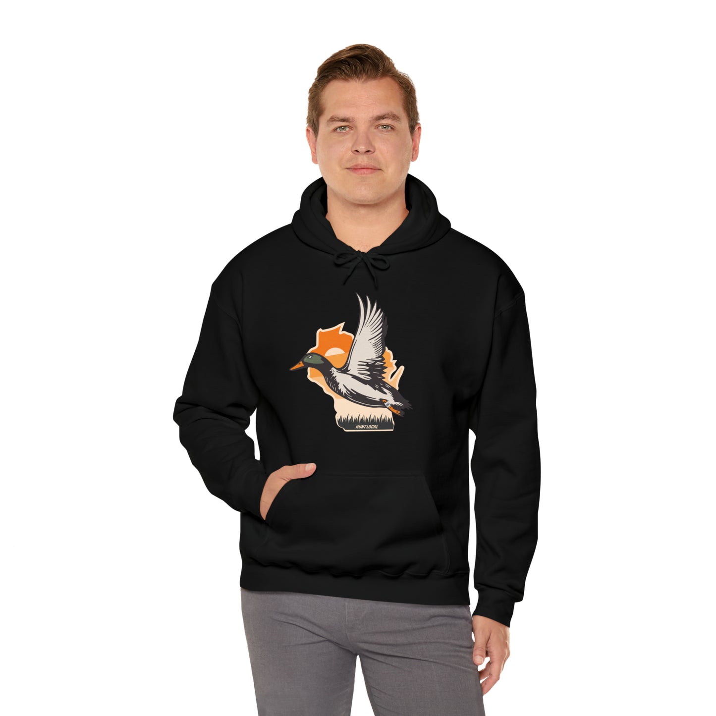 Wisconsin - Hunt Local Waterfowl Hoodie