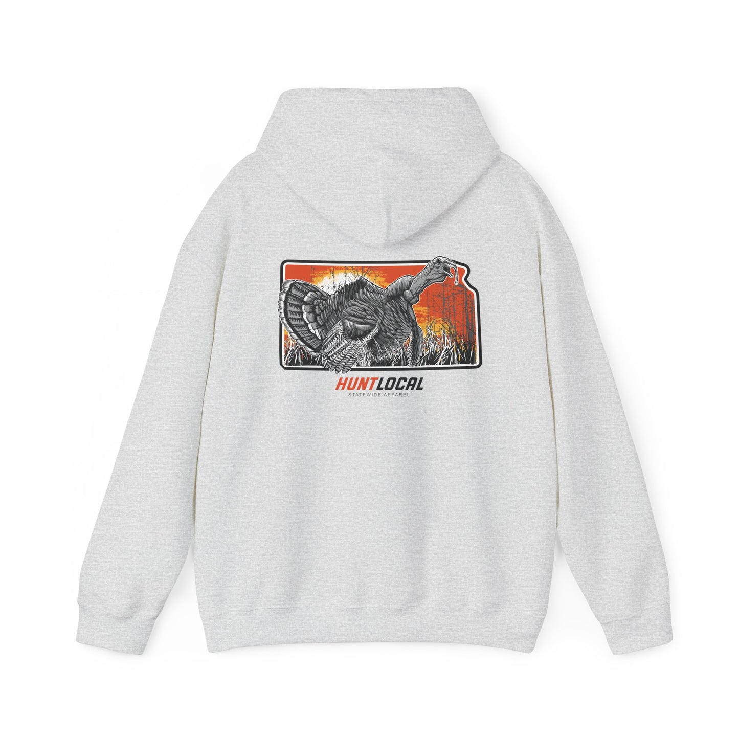 Kansas - Sunrise Turkey Hoodie (back)