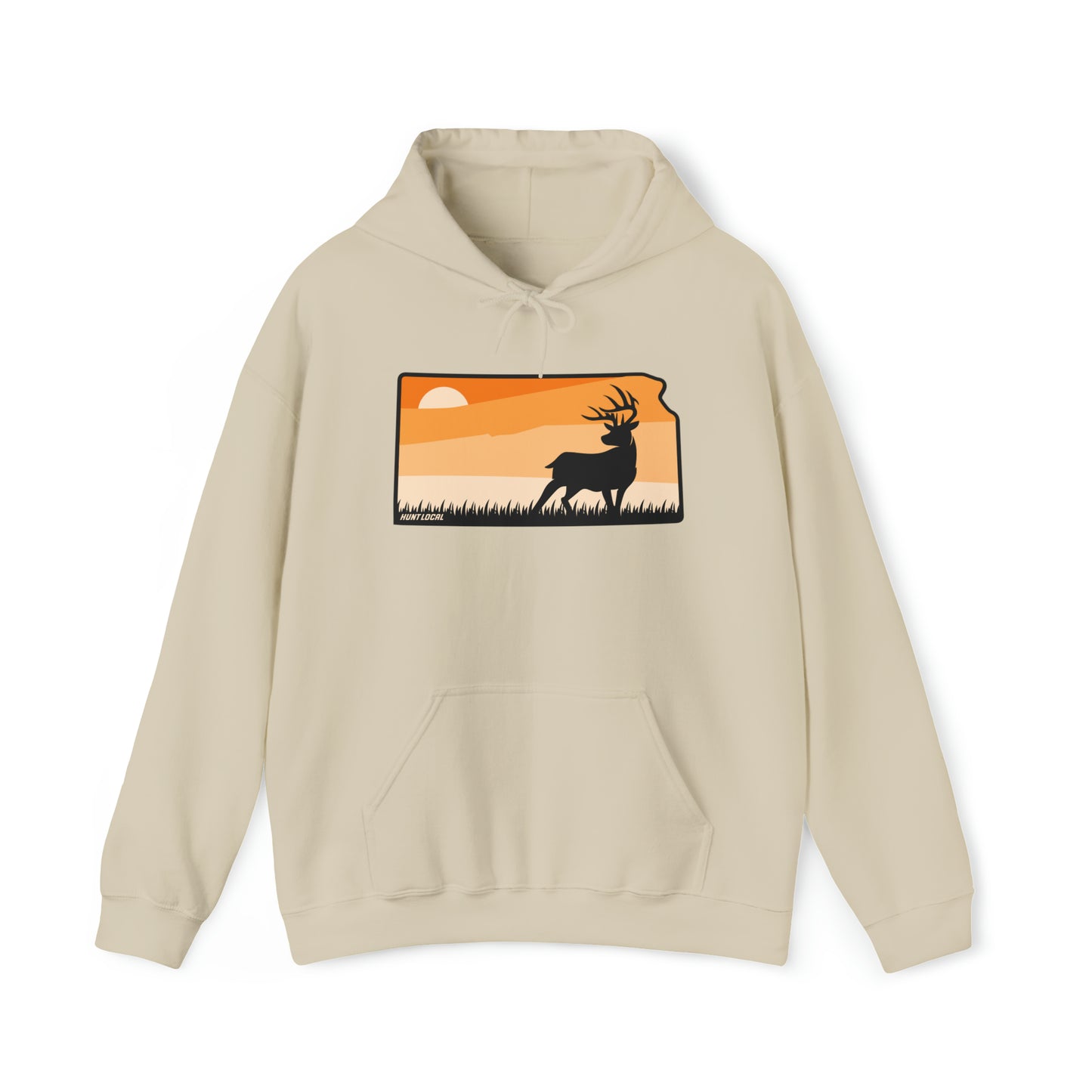 Kansas - Sunset Buck Hoodie