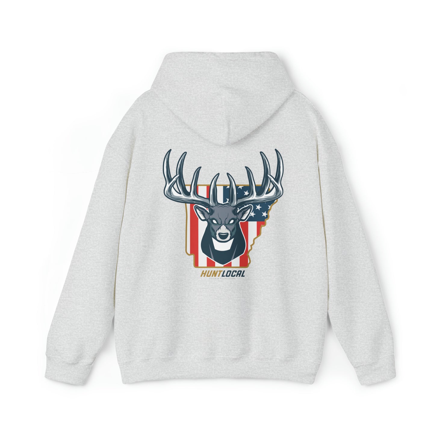 Arkansas - USA Buck Hoodie (back)