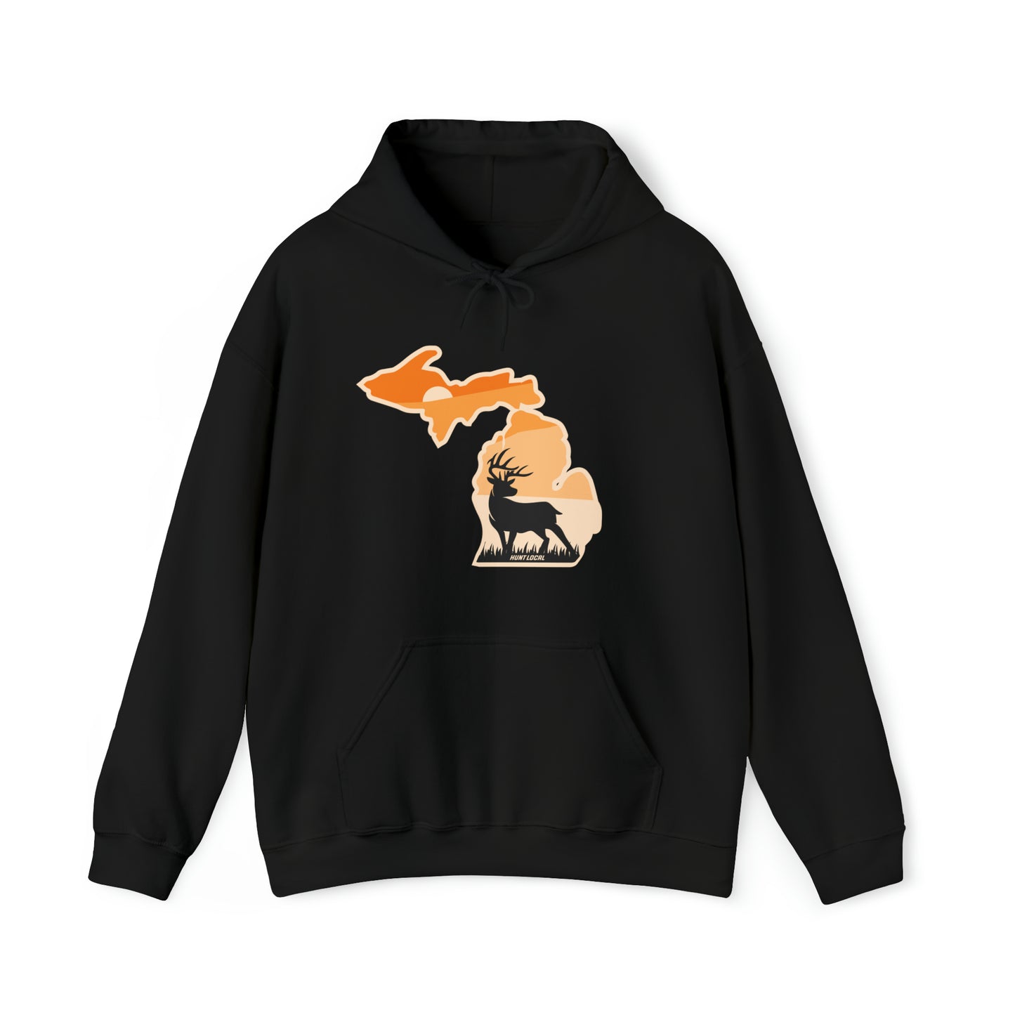 Michigan - Sunset Buck Hoodie
