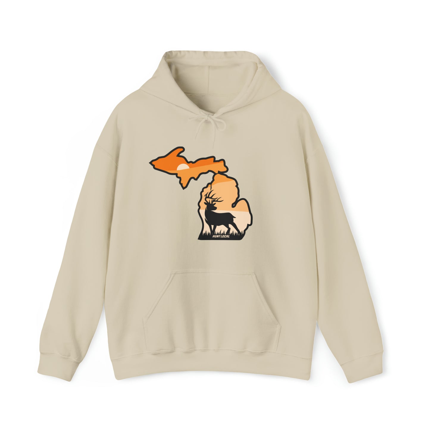 Michigan - Sunset Buck Hoodie